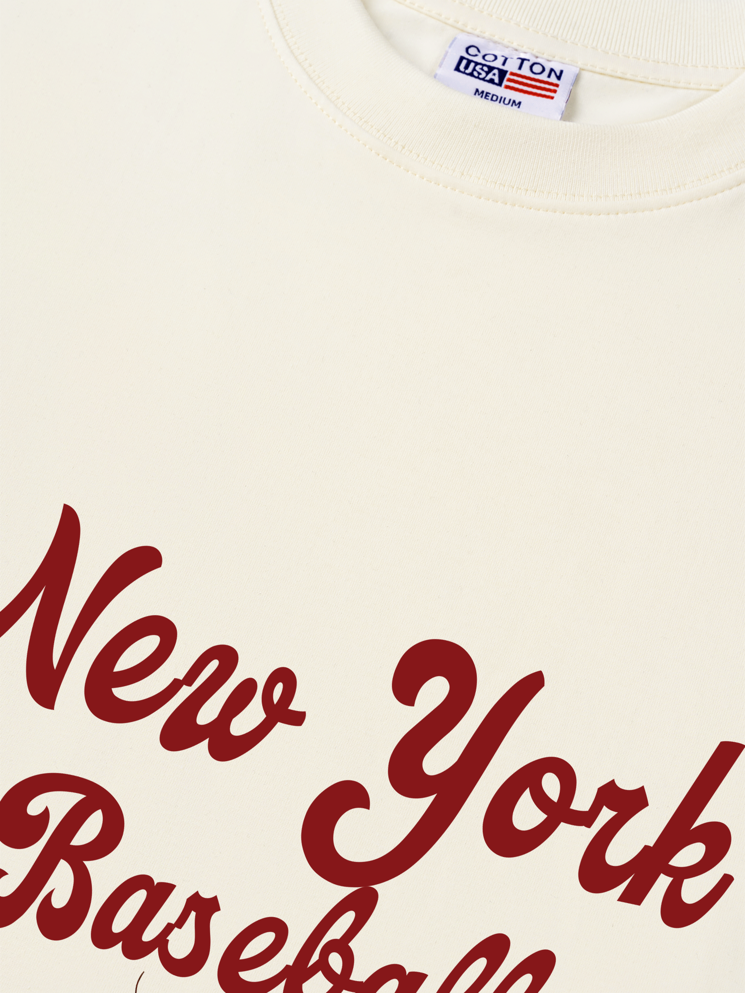 Áo Thun Relaxed Fit Baseball NewYork Ice Cream