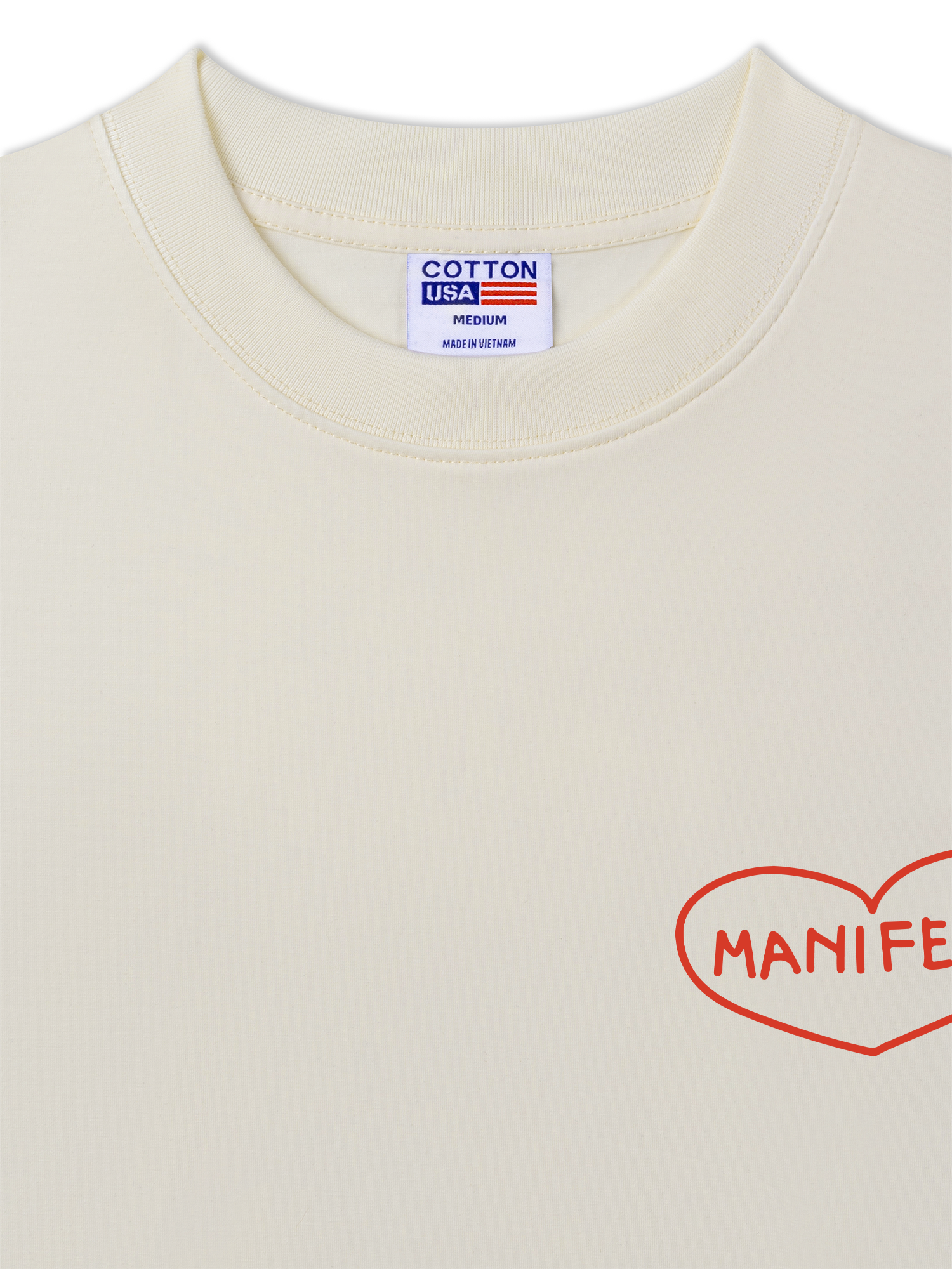 Áo Thun Relaxed Fit Manifest Năm Mới Tuyệt Vời