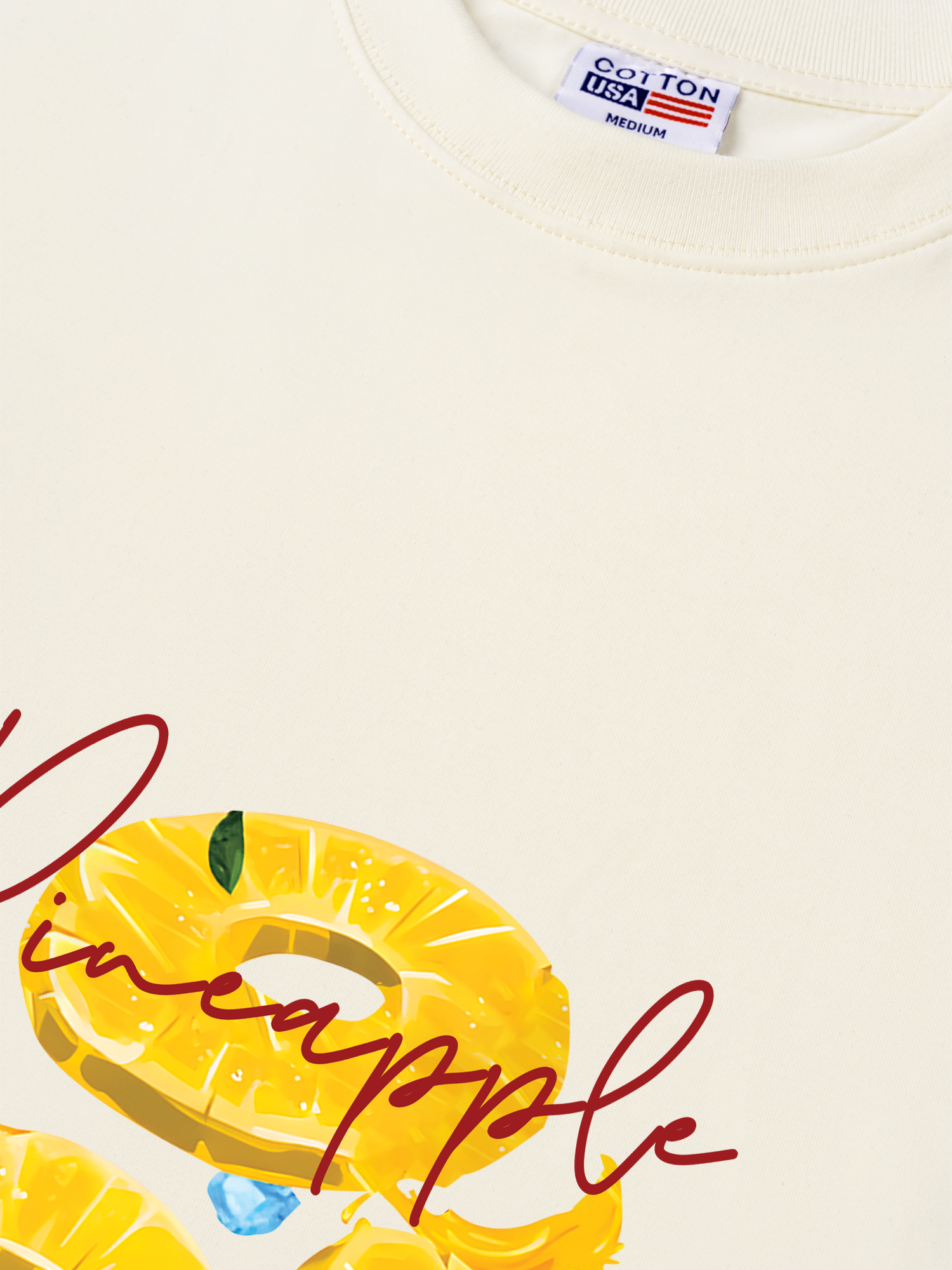 Áo Thun Relaxed Fit Tropical Pinapple