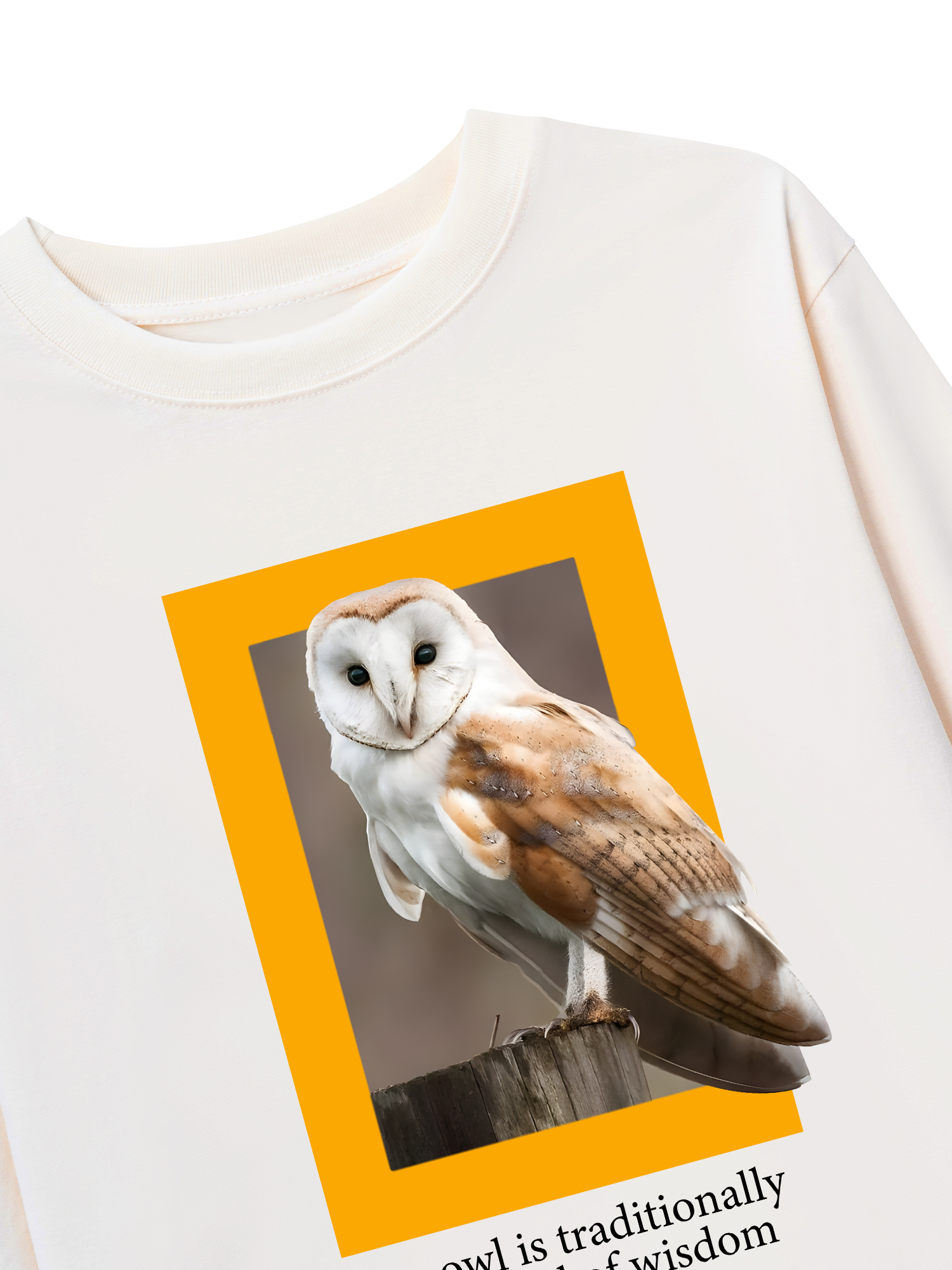 Áo Thun Dài Tay Wild Life Symbol Of Wisdom