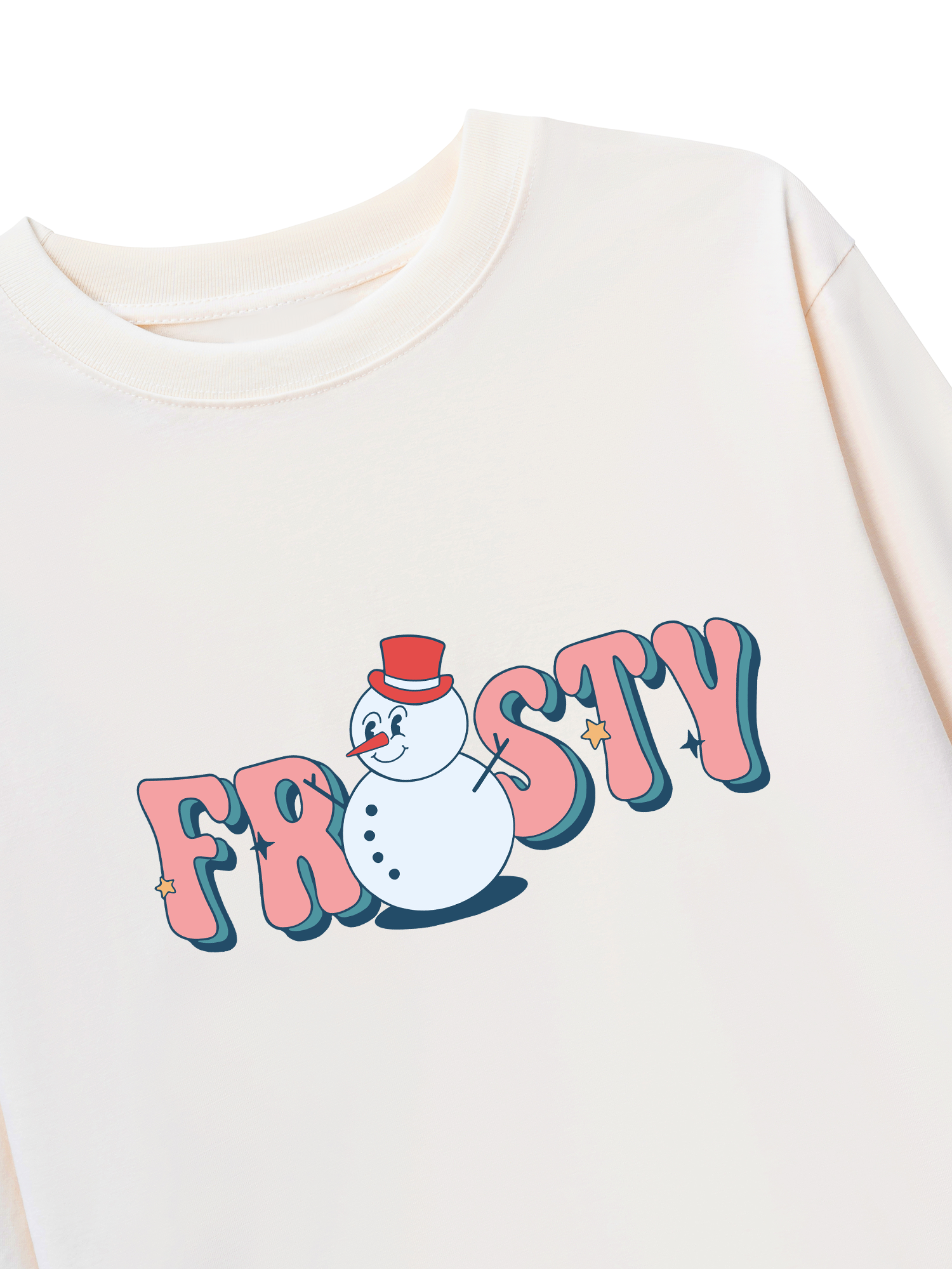 Áo Thun Dài Tay Frosty Snowman