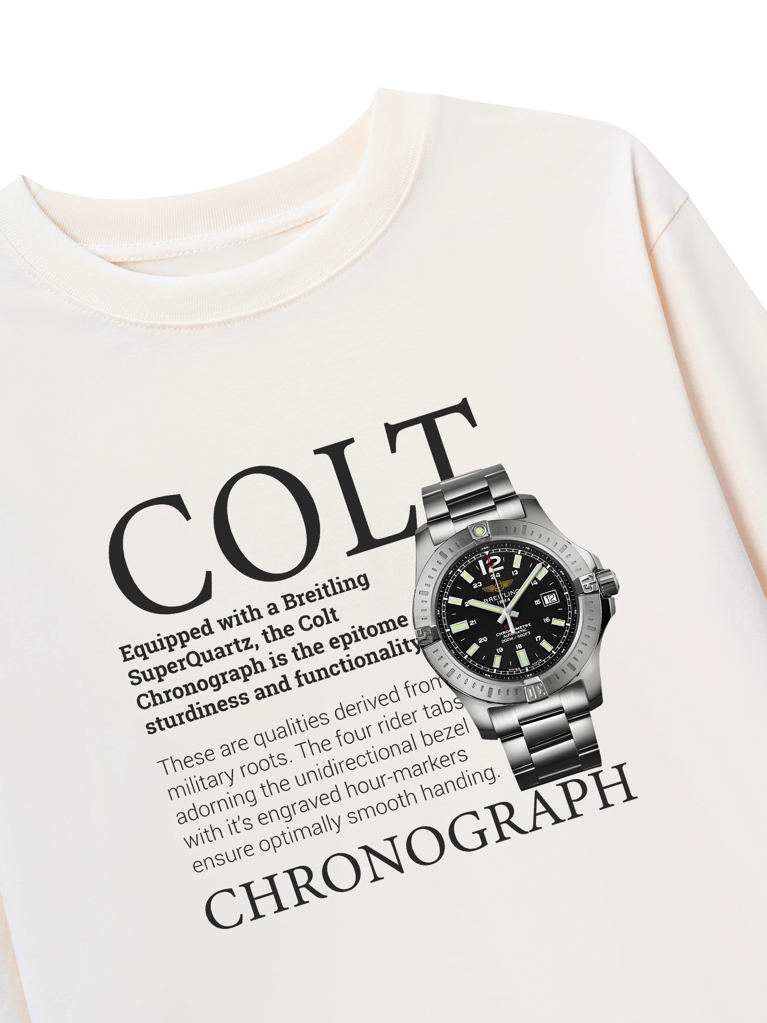 Áo Thun Dài Tay Watch Colt Chronograph