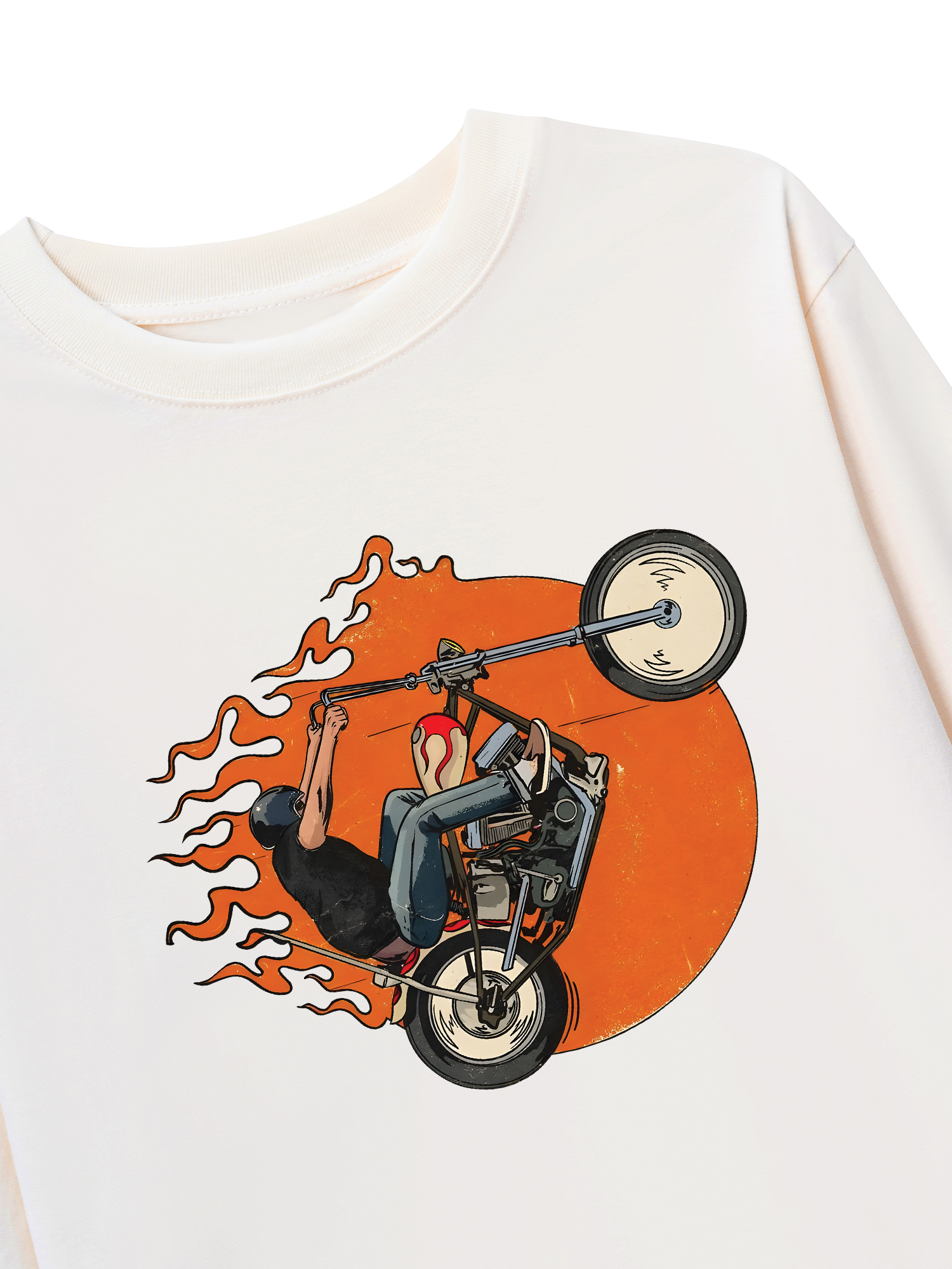 Áo Thun Dài Tay Born To Ride
