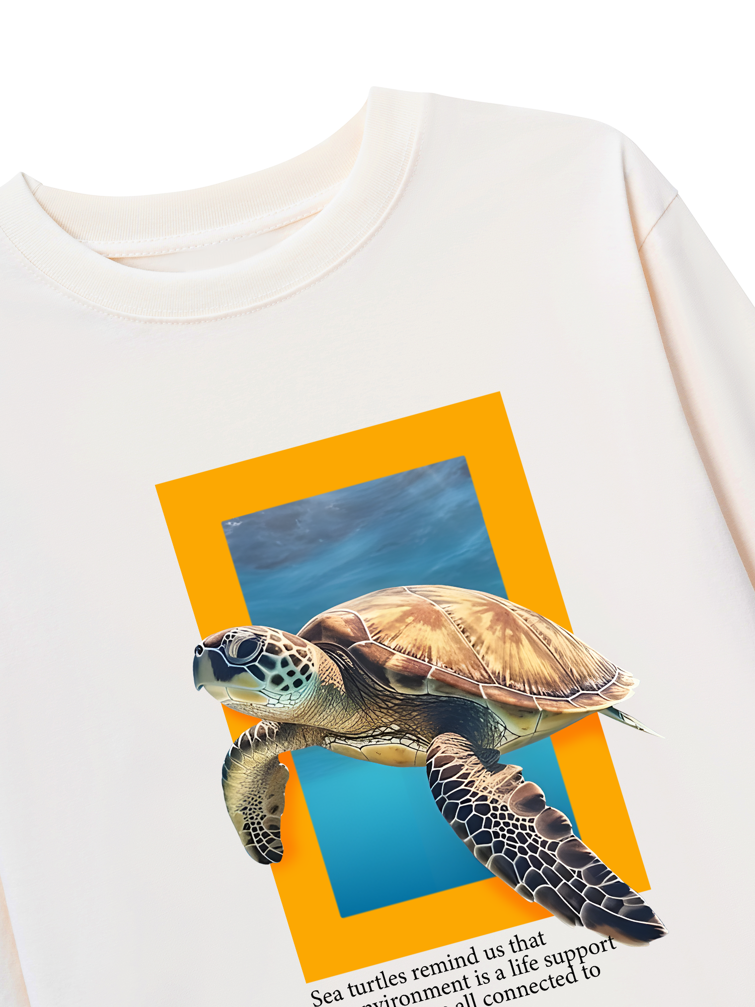 Áo Thun Dài Tay Wild Life Sea Turtles Remind