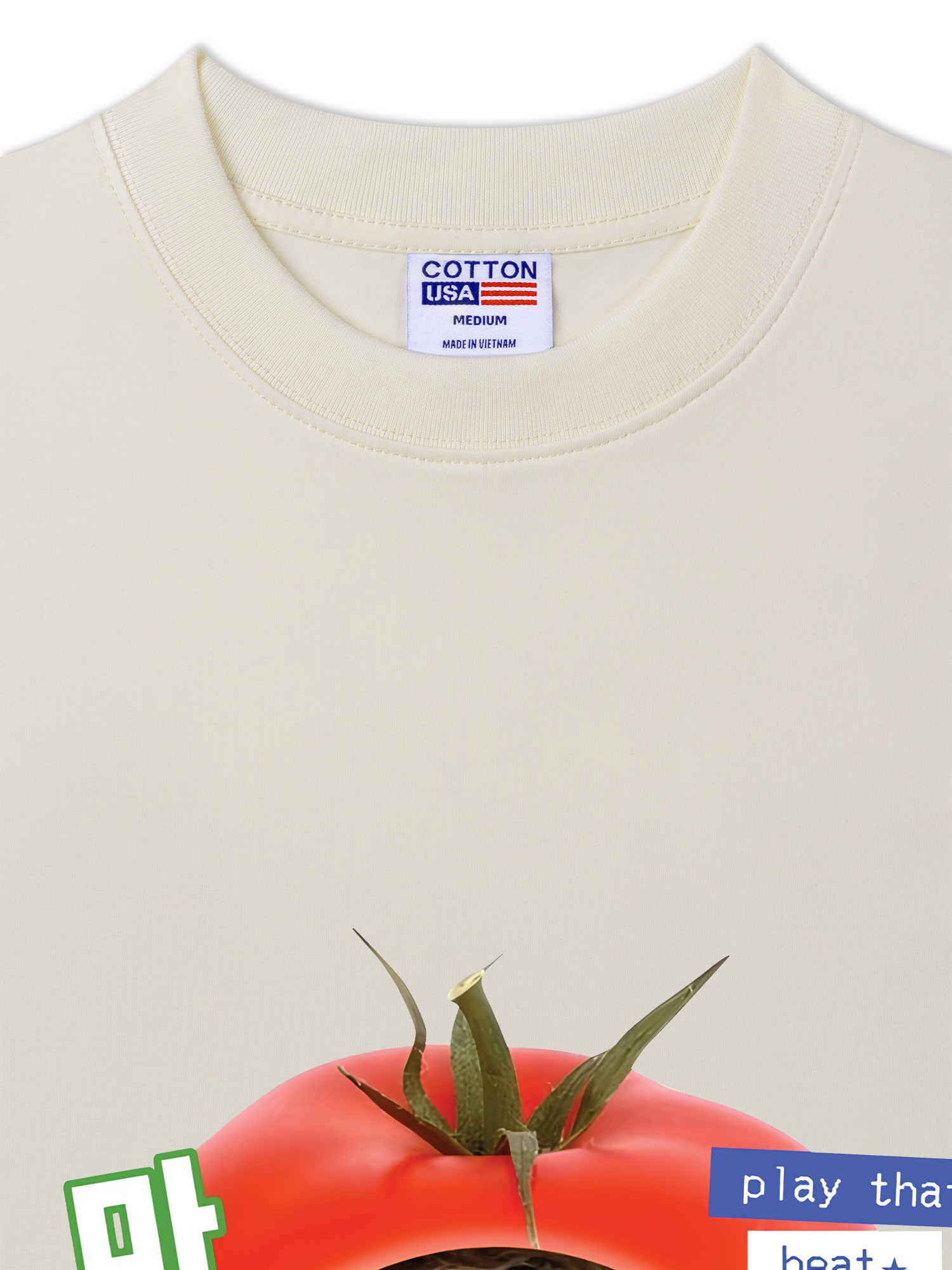 Áo Thun Relaxed Fit Idols Cortis Martin Tomato