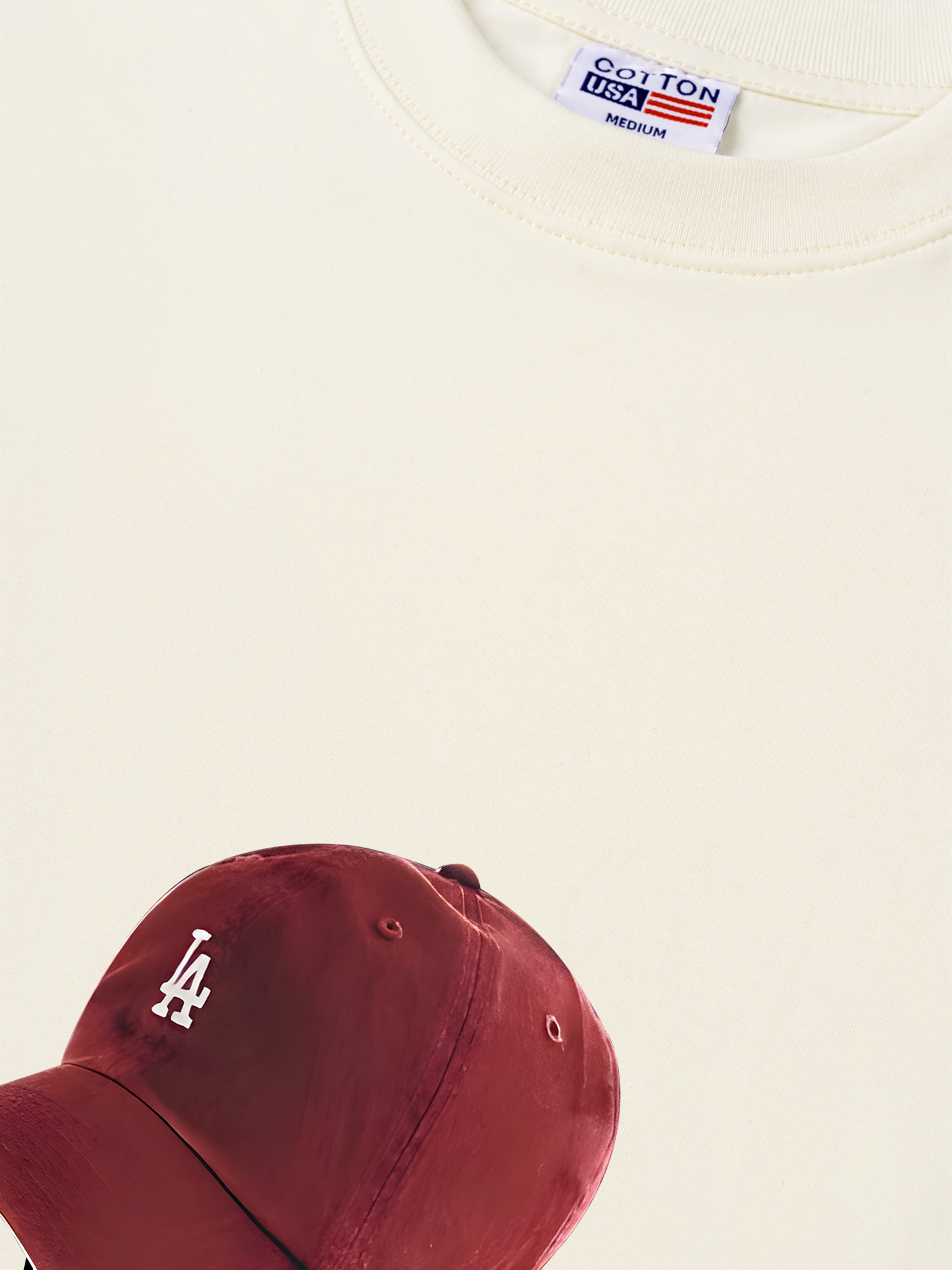 Áo Thun Relaxed Fit USA Los Ageles