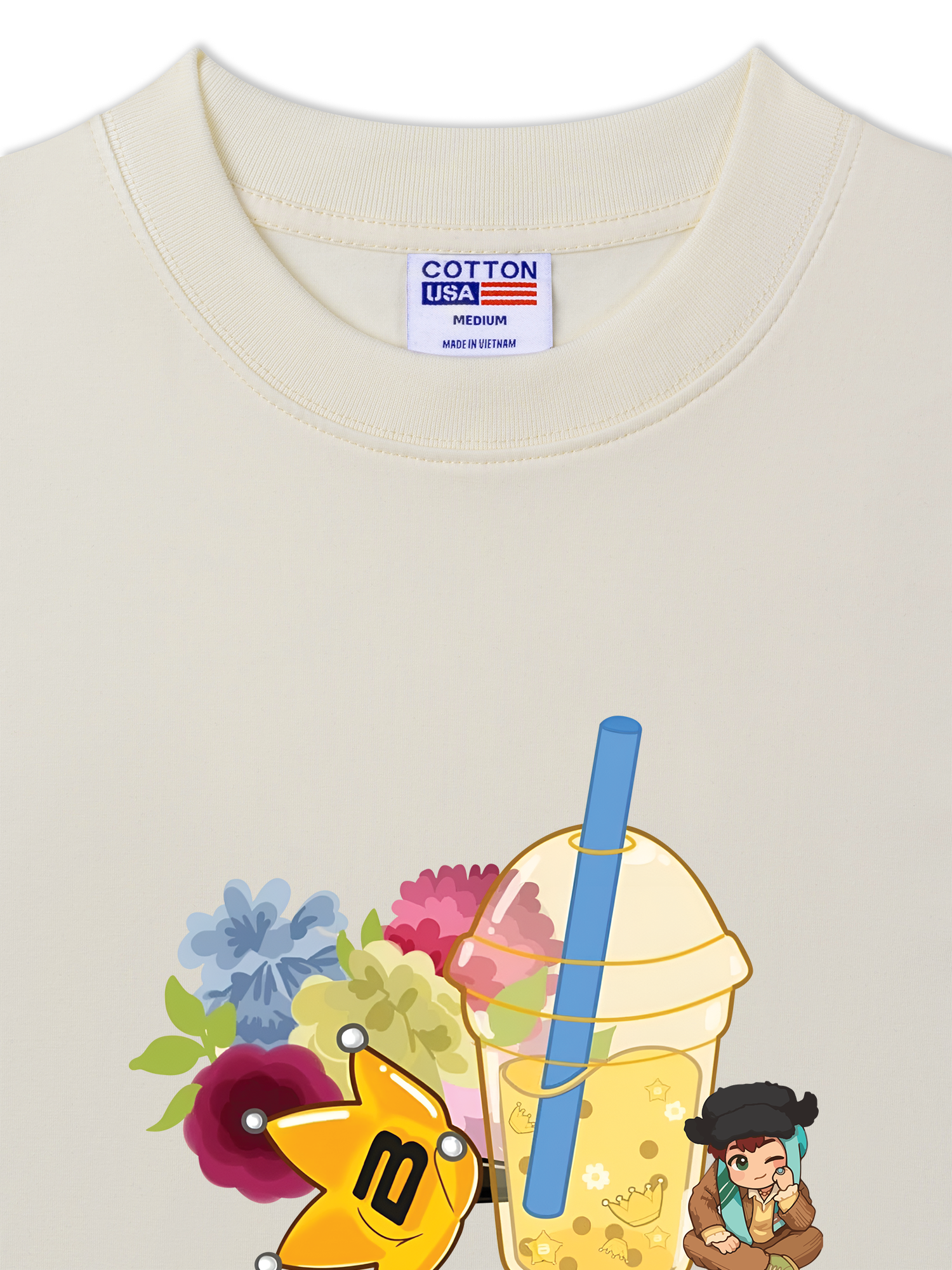 Áo Thun Relaxed Fit Idol G-Dragon Fan Art Oversized Tee