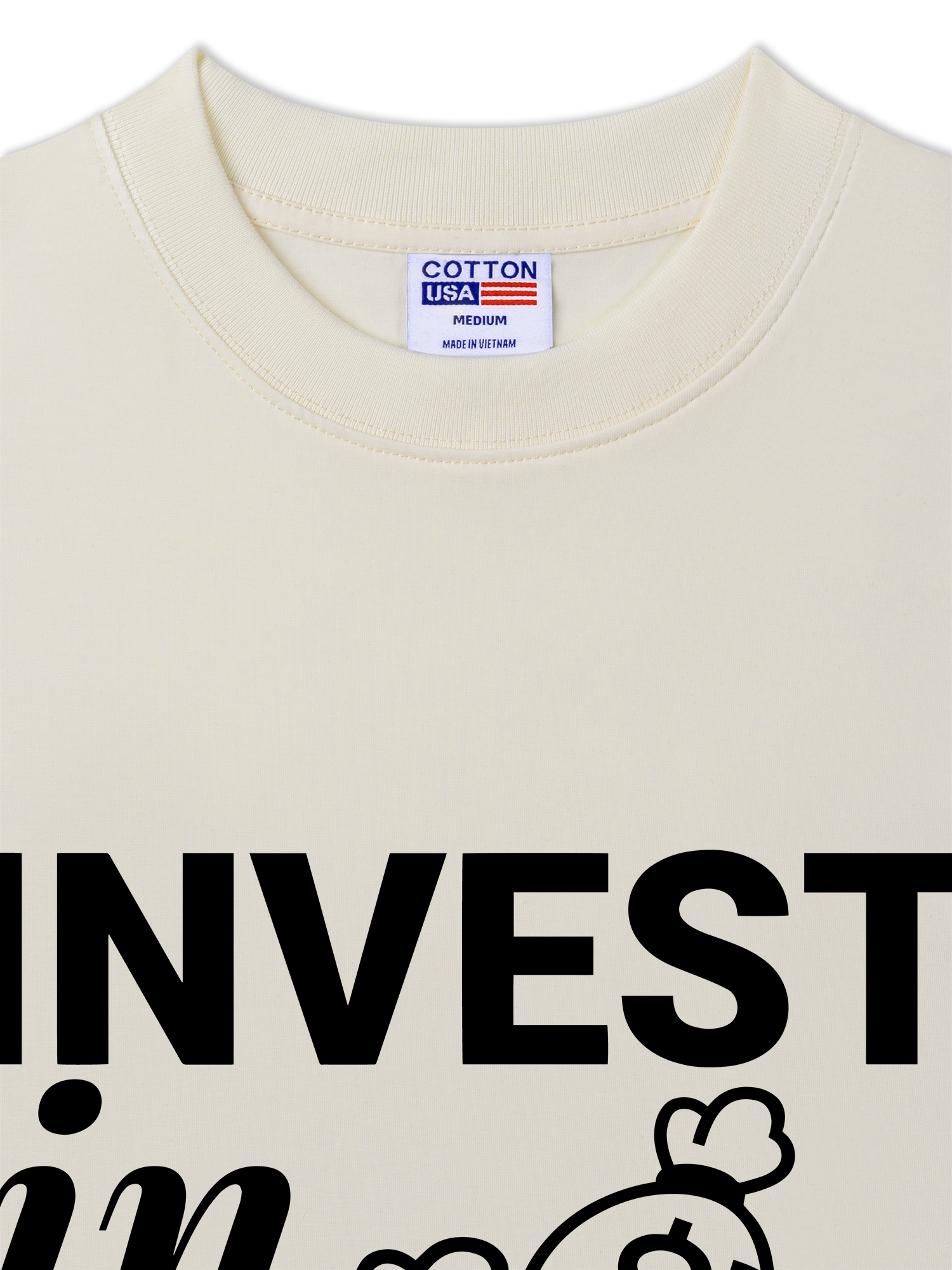 Áo Thun Relaxed Fit Money Invest In Yourself