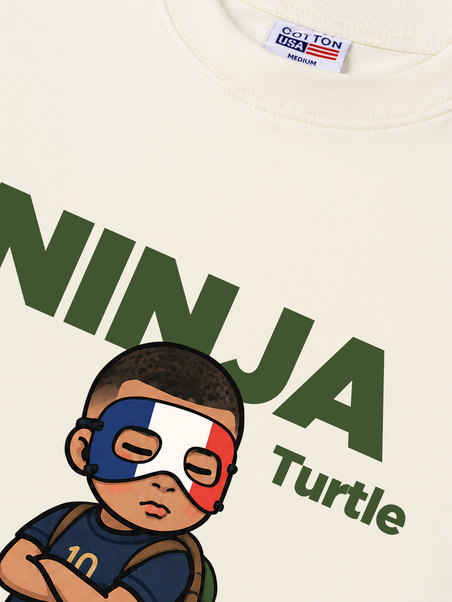 Áo Thun Relaxed Fit Soccer Ninja Turle