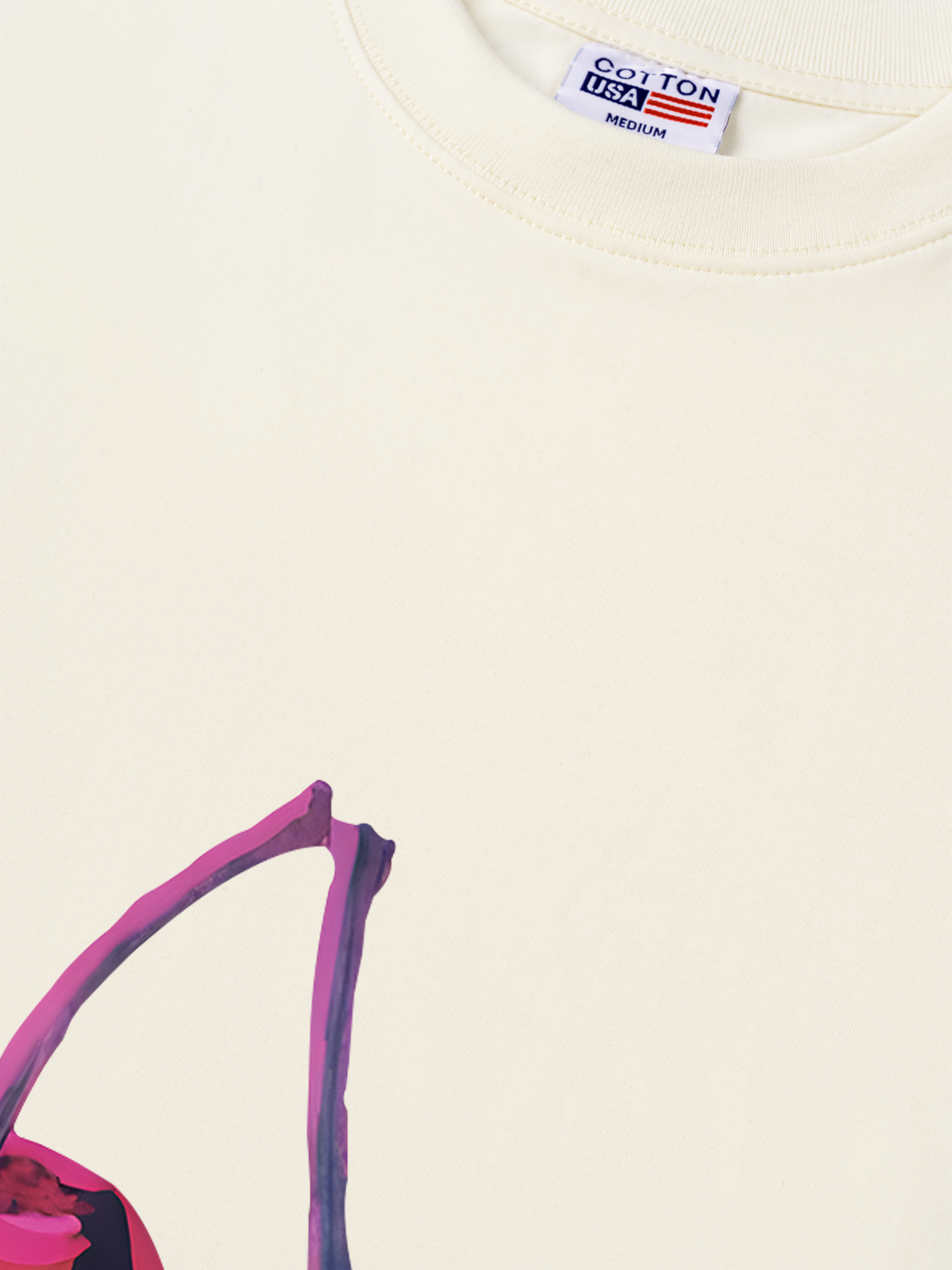 Áo Thun Relaxed Fit Tropical Purple Cherry