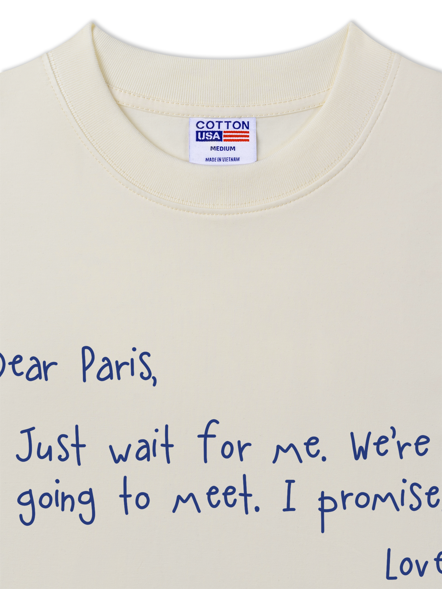 Áo Thun Relaxed Fit City Dear Paris