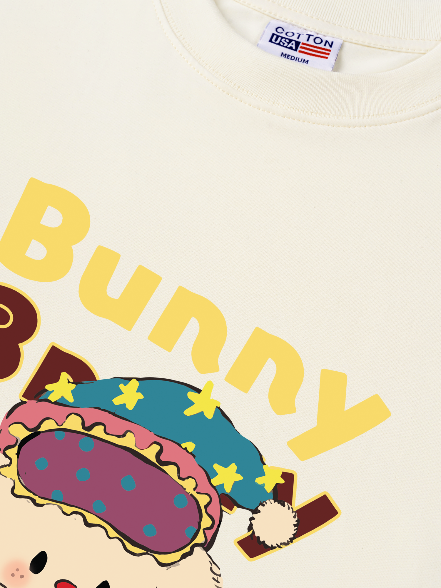 Áo Thun Relaxed Fit Soft Paw Bunny Bunny