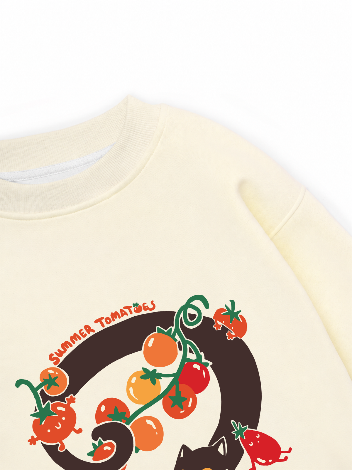 Áo Sweater Nỉ Hai Da Yummy Mood Summer Tomatoes