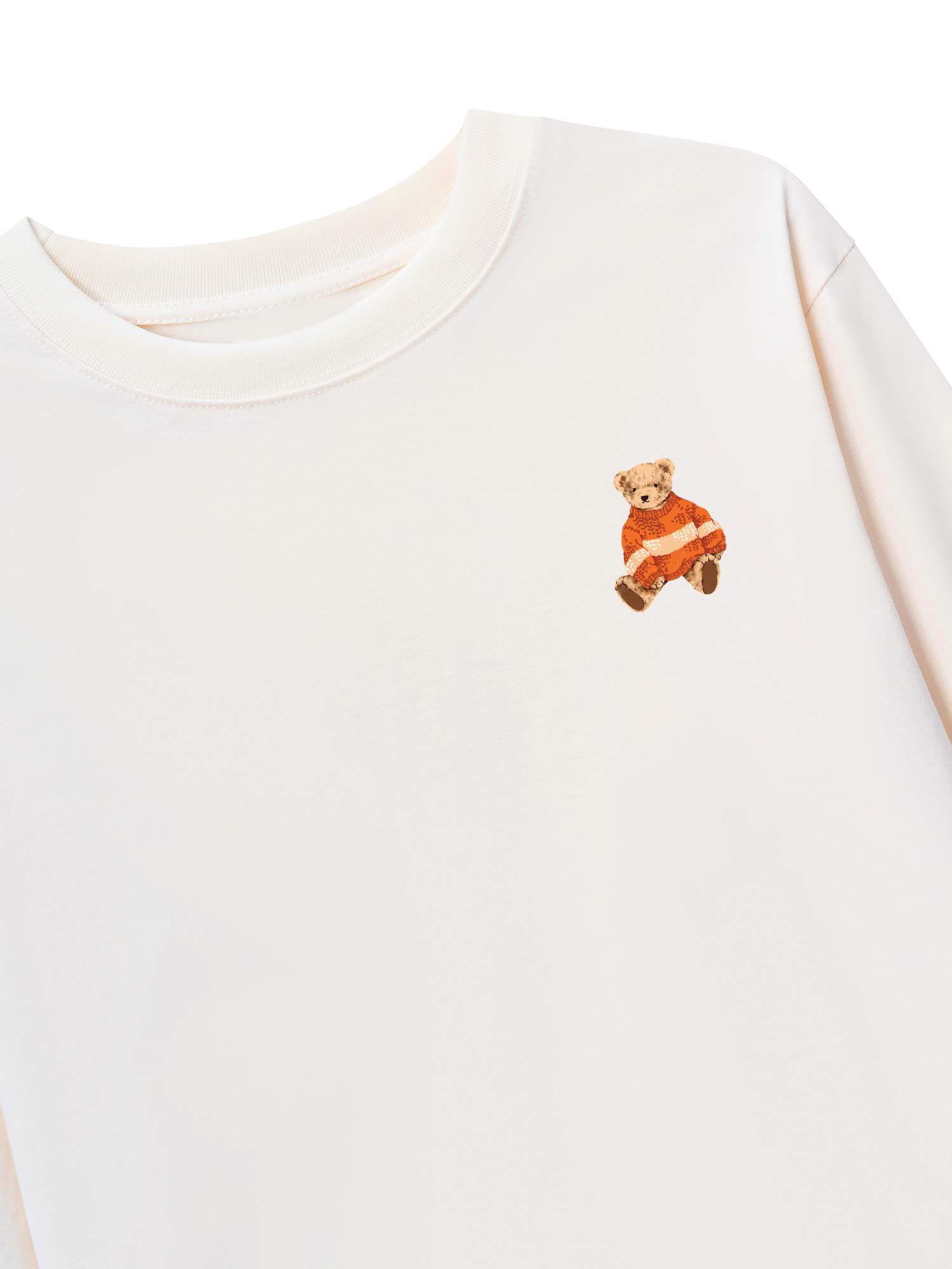 Áo Thun Dài Tay Vintage Bear