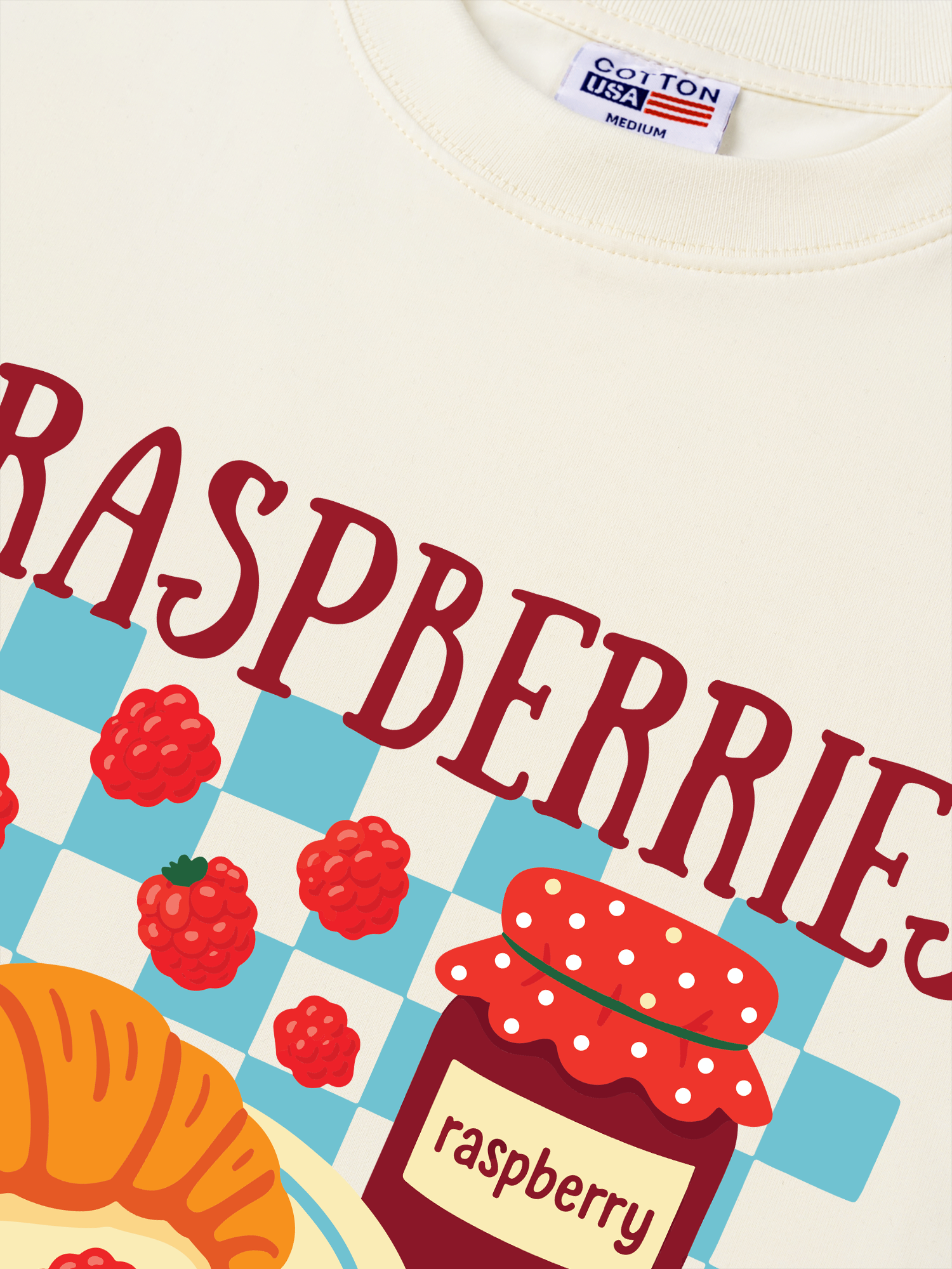 Áo Thun Relaxed Fit Raspberries Sweet And Tart