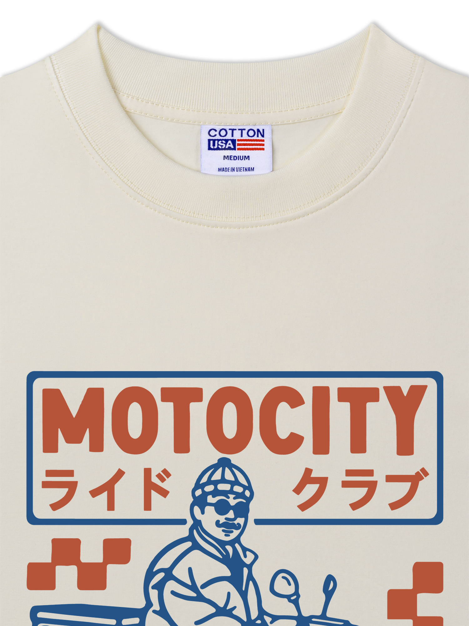 Áo Thun Relaxed Fit Motorbike MOTOCITY