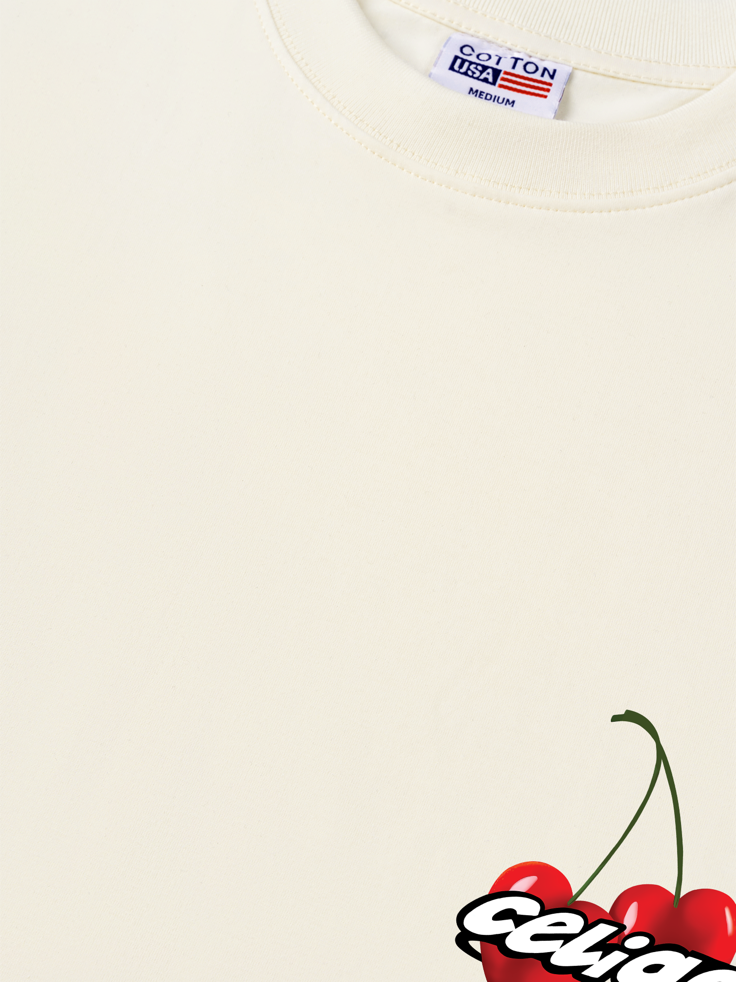 Áo Thun Relaxed Fit Cherry Celiac