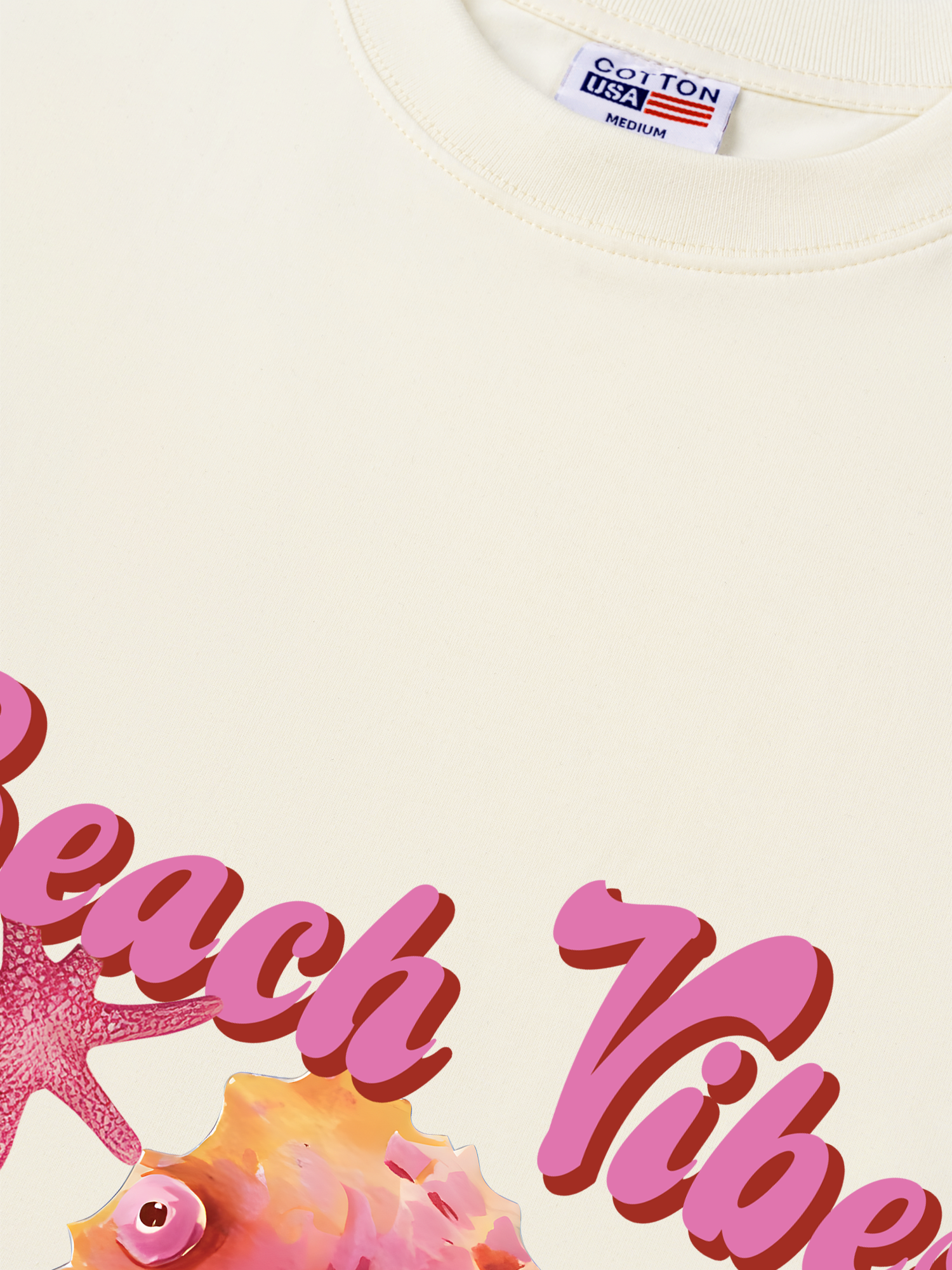 Áo Thun Relaxed Fit Tropical Hippocampus