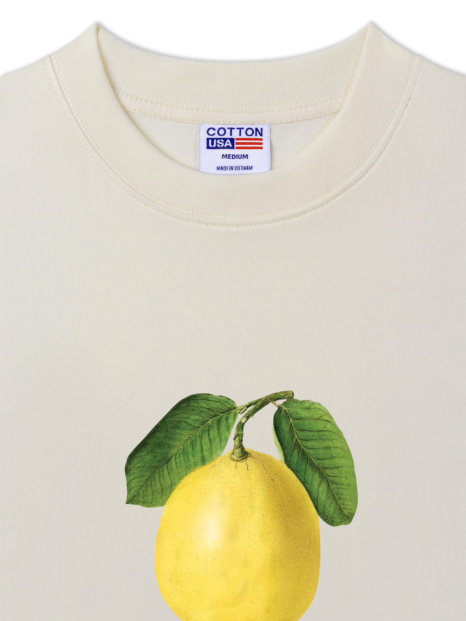 Áo Thun Relaxed Fit Tropical Lemon