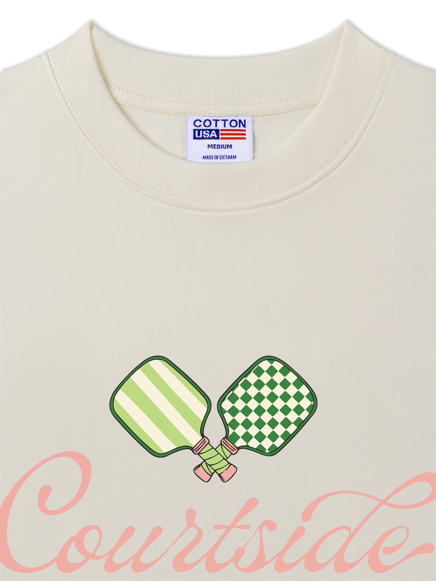 Áo Thun Relaxed Fit Pickleball Courtside Dine Social Pickle