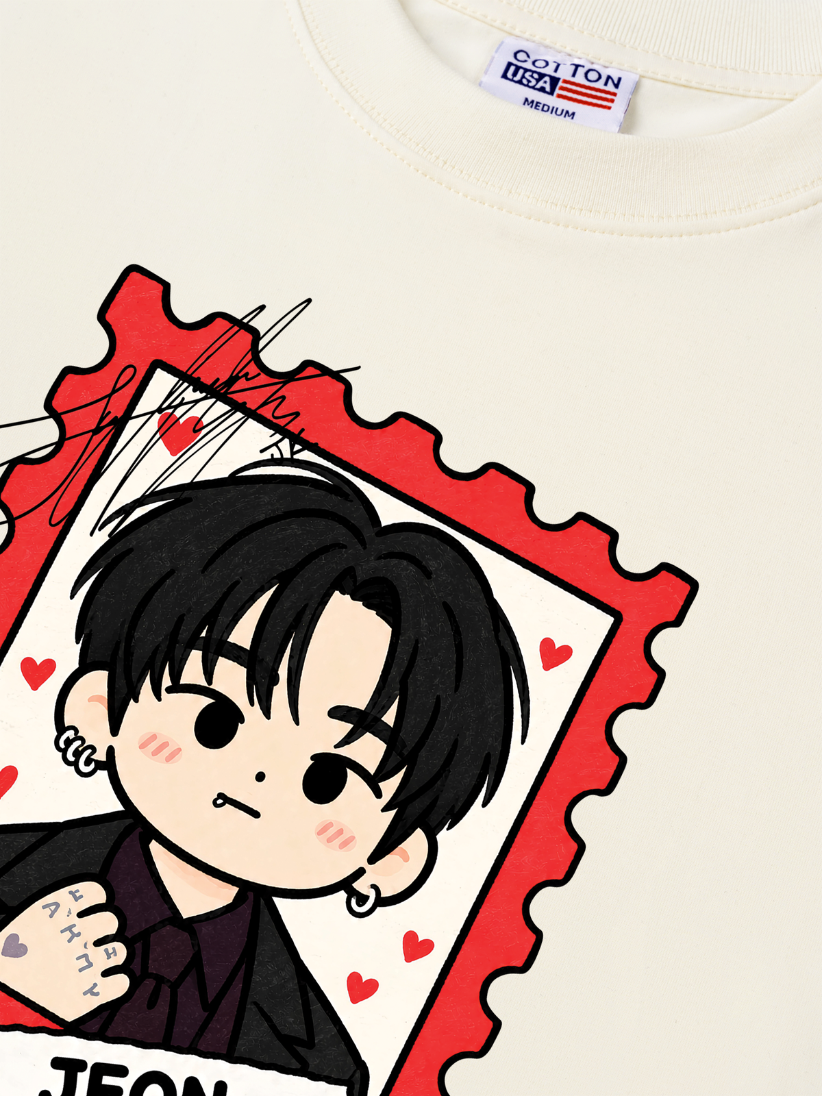 Áo Thun Relaxed Fit JungKook