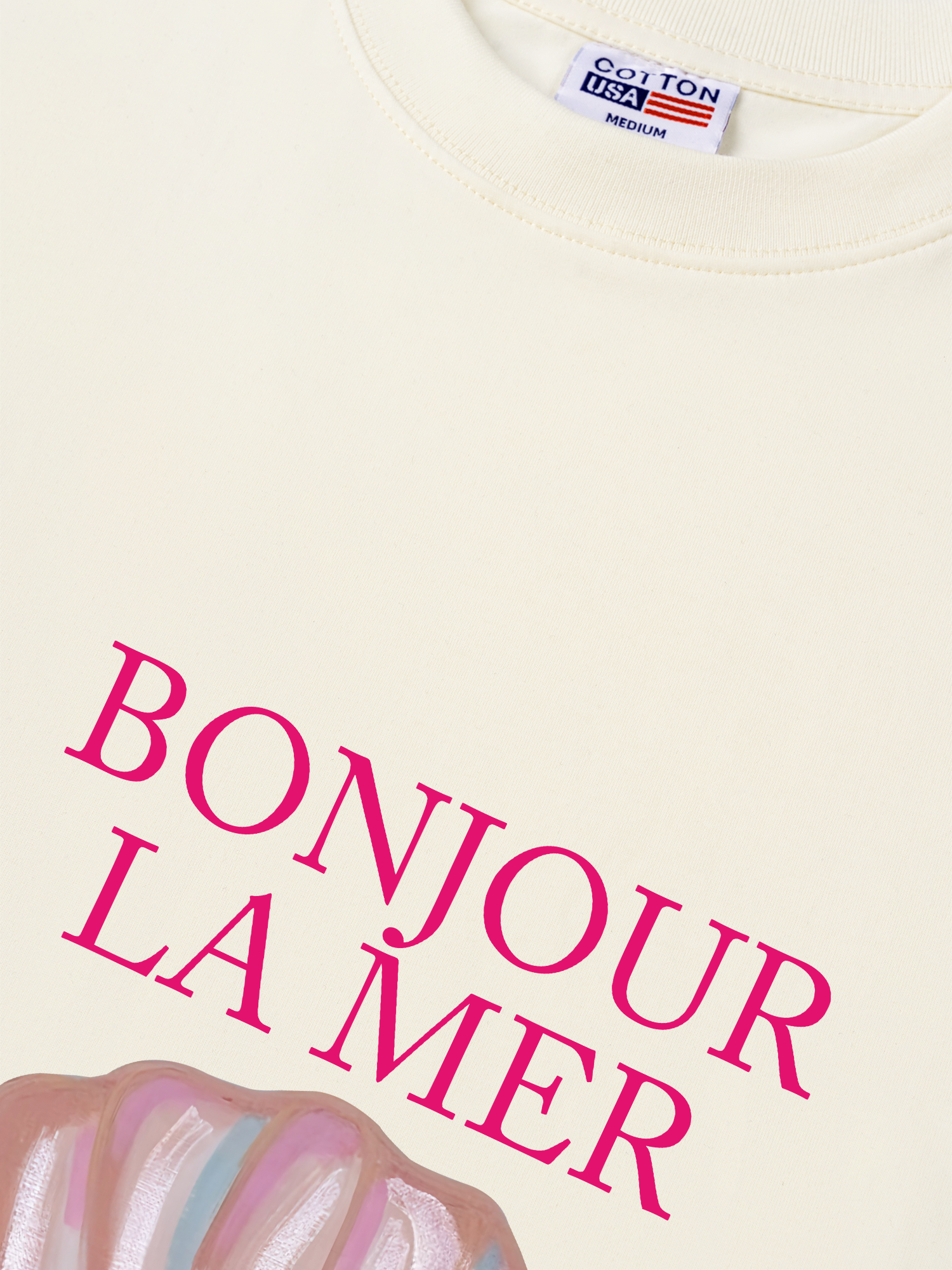 Áo Thun Relaxed Fit Bling Bonjour Lamer