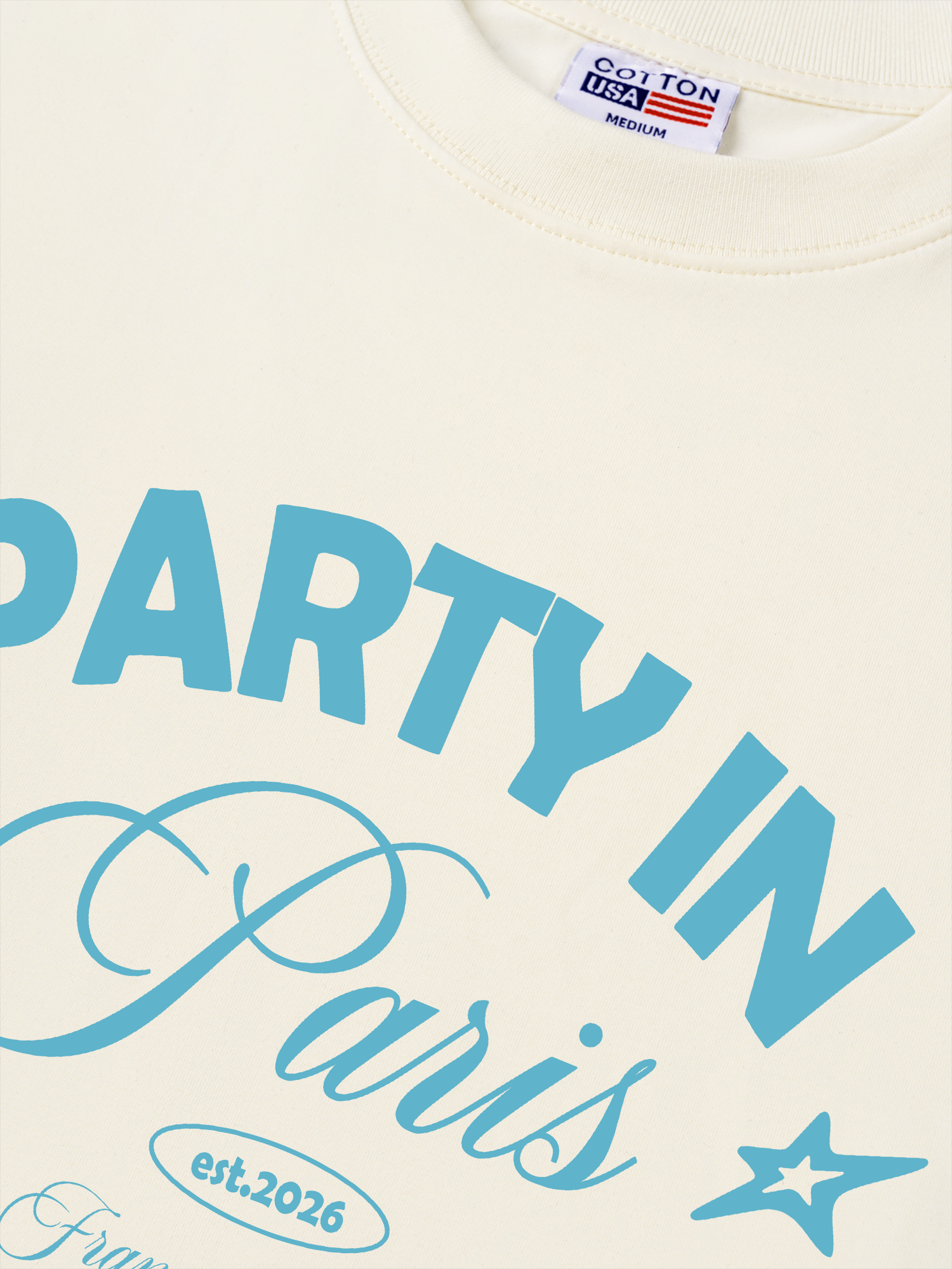 Áo Thun Relaxed Fit Party In Paris