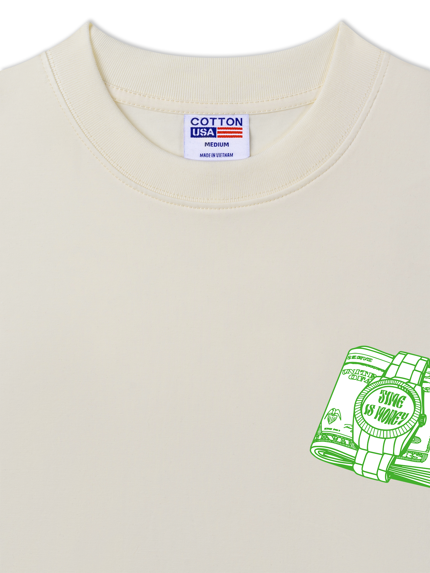 Áo Thun Relaxed Fit Money Is Time