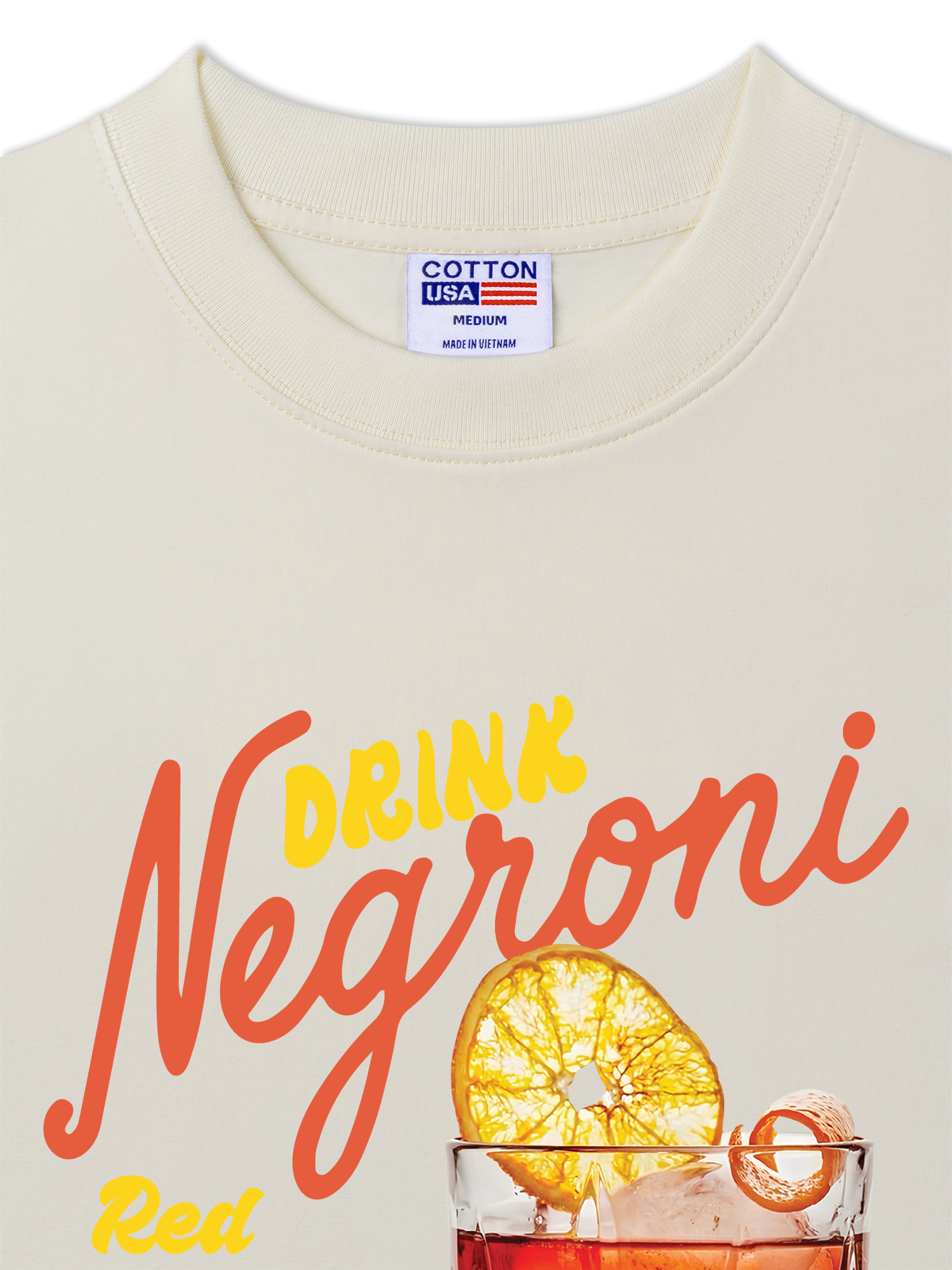 Áo Thun Relaxed Fit Negroni Drink