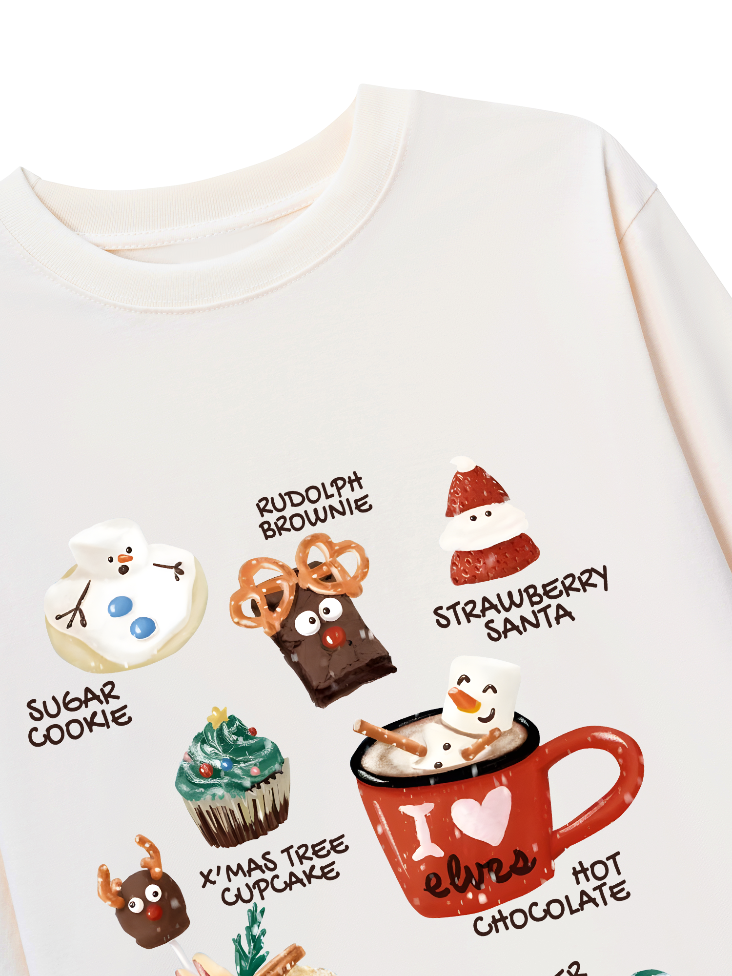 Áo Thun Dài Tay Dessert Wonderland