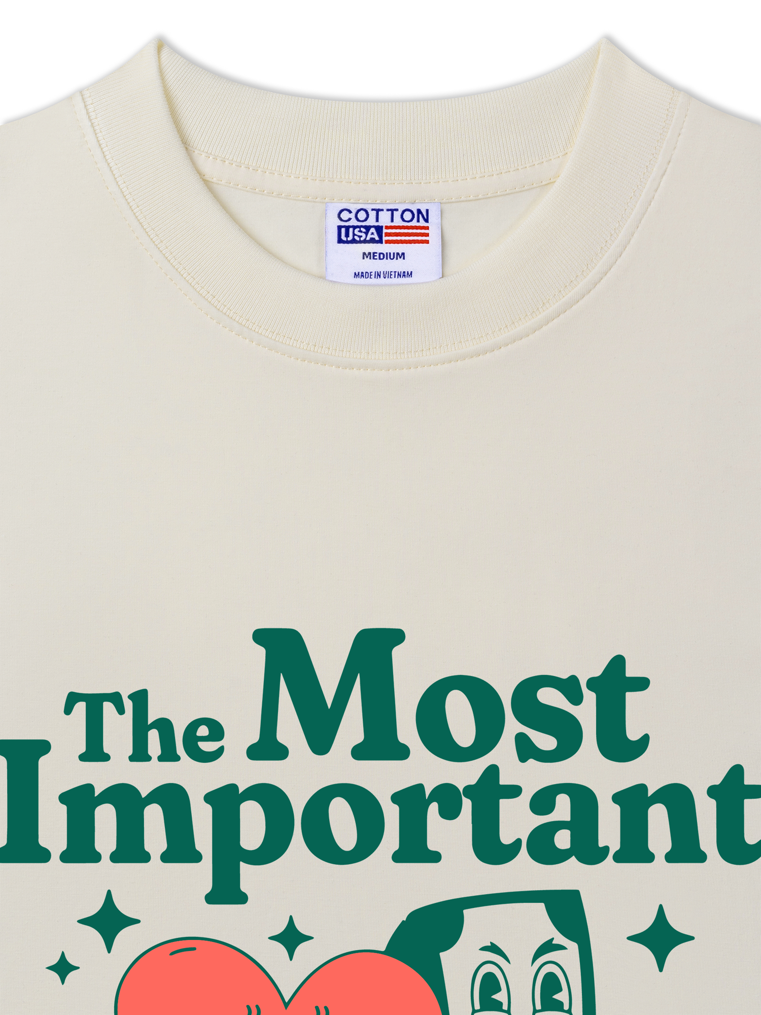 Áo Thun Relaxed Fit Money The Most Important