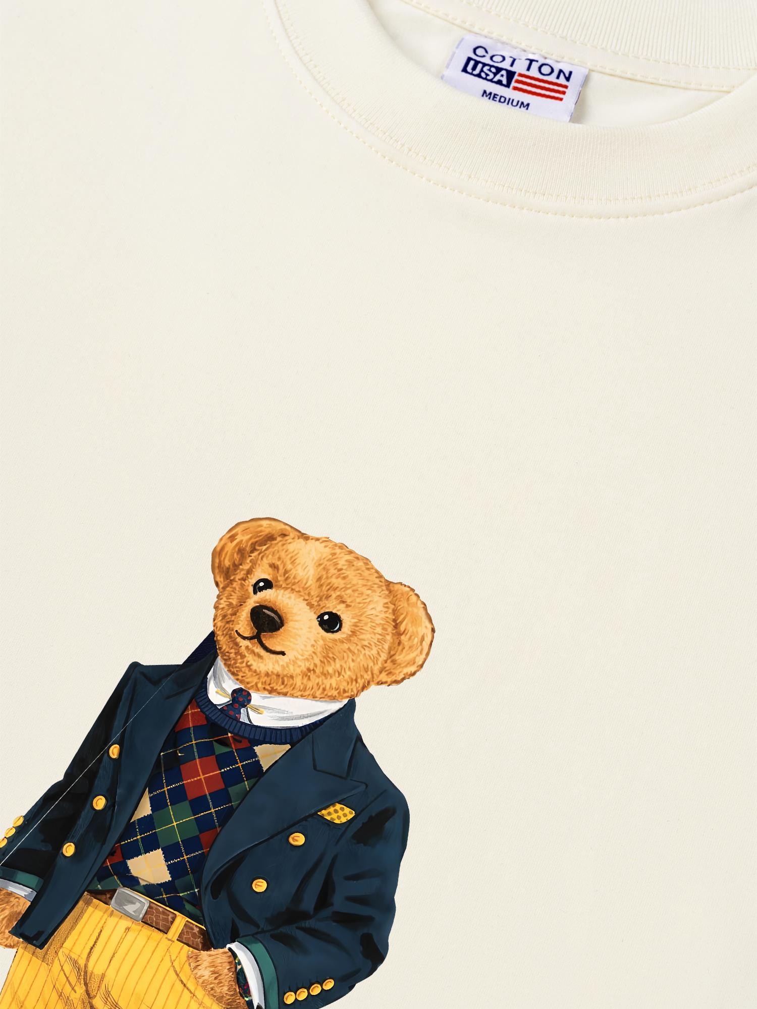 Áo Thun Relaxed Fit Golden Bear