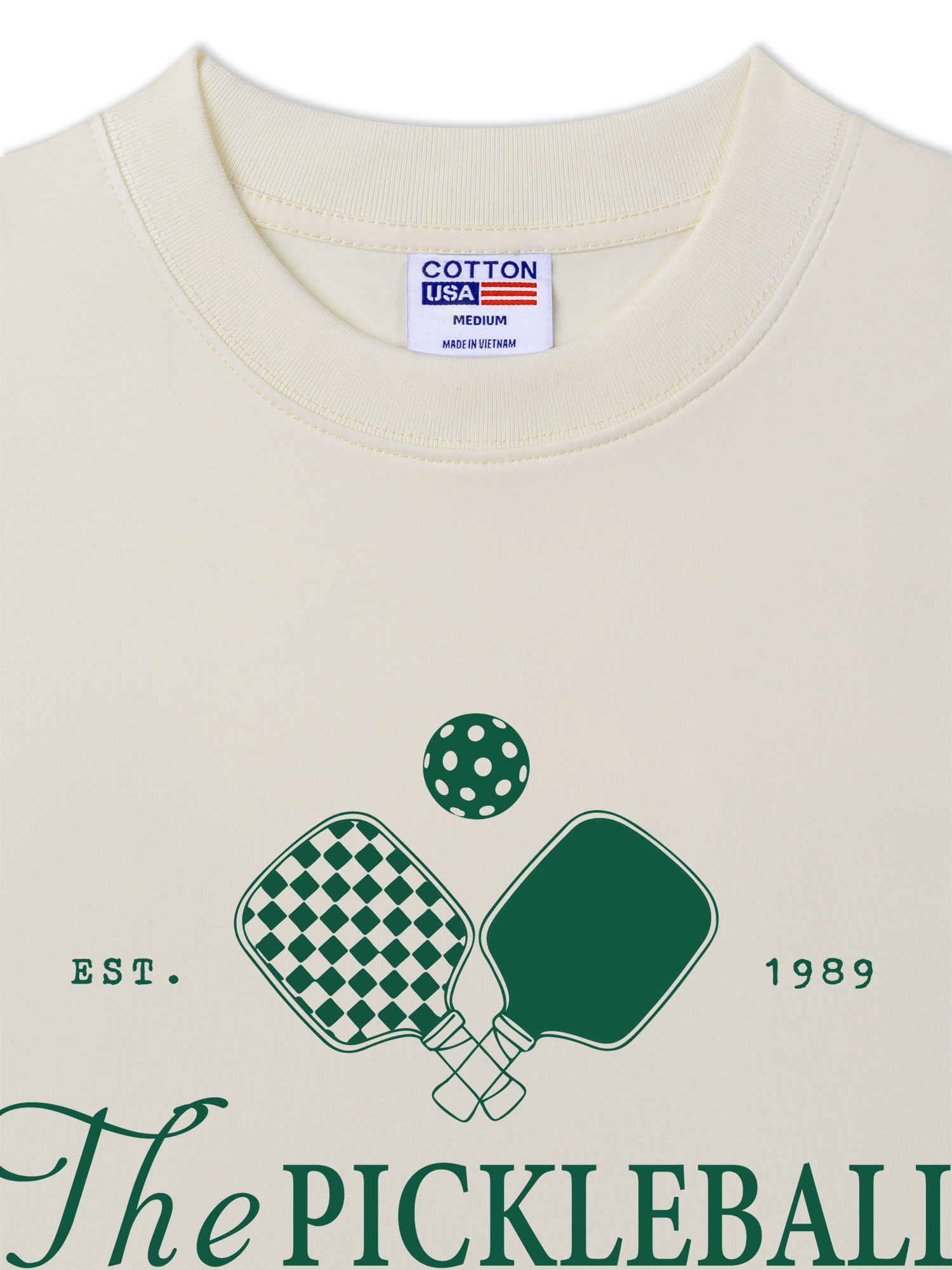 Áo Thun Relaxed Fit Pickleball Unites Friends