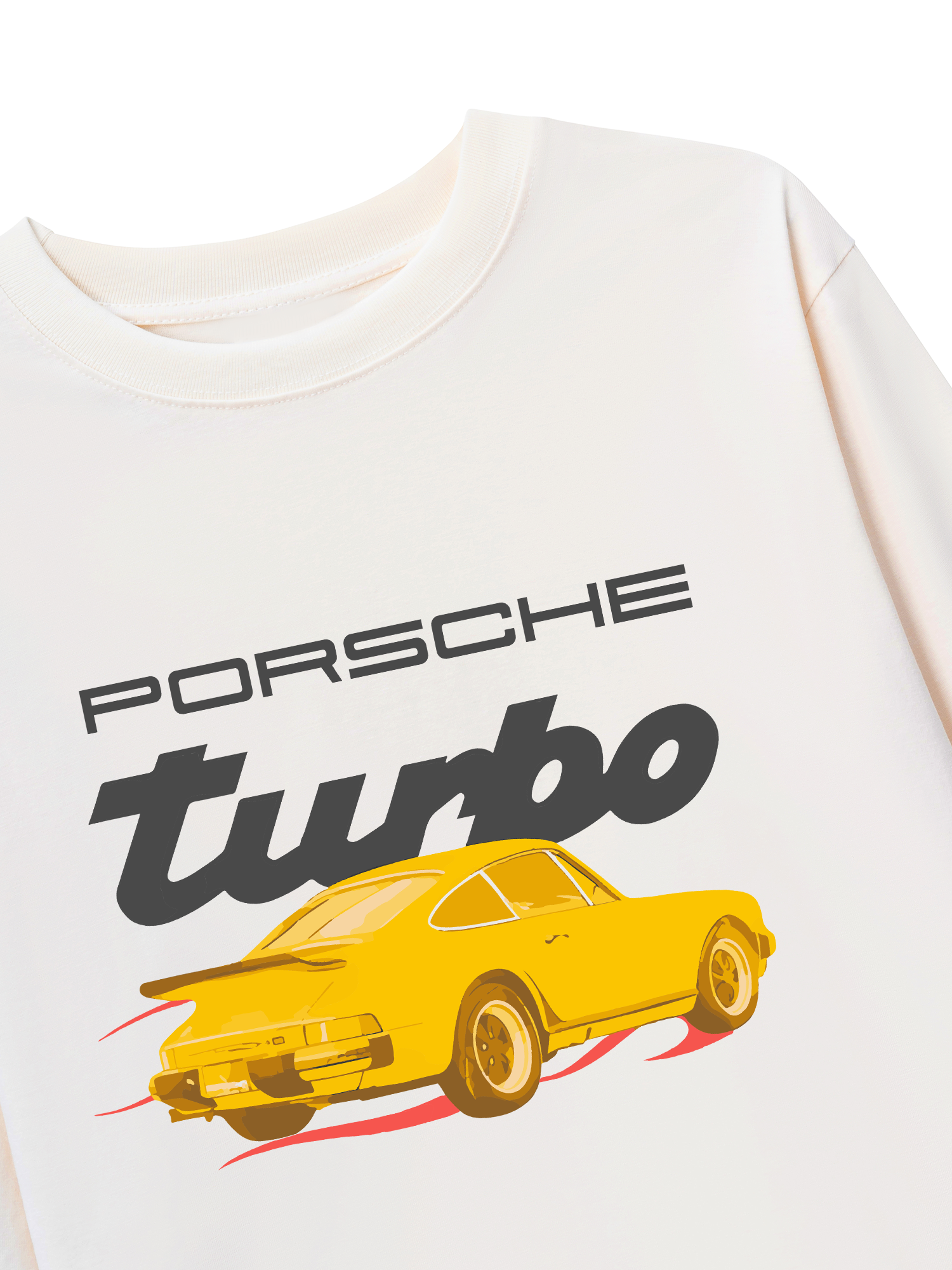 Áo Thun Dài Tay Porsche Turbo Golden Race