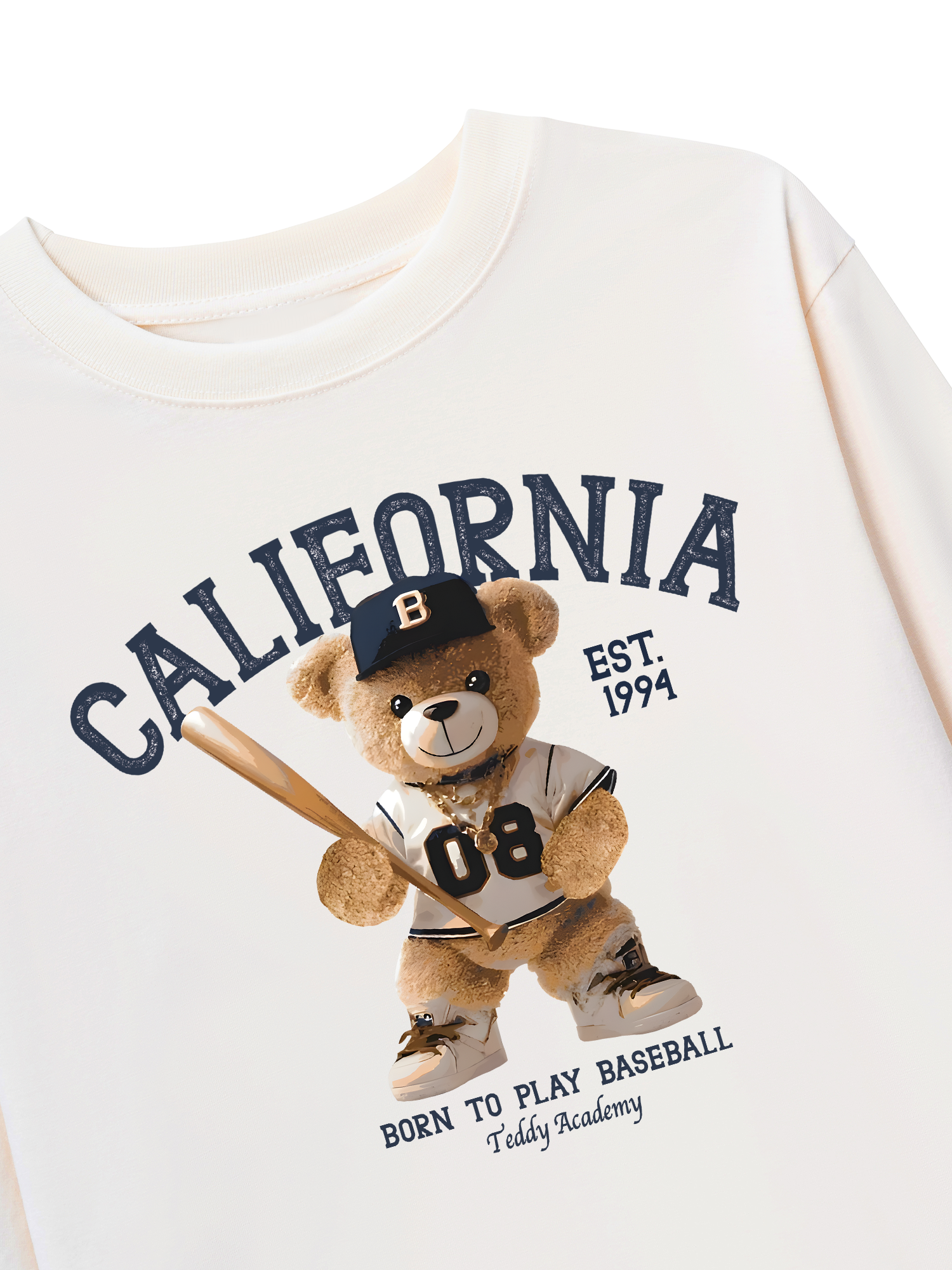 Áo Thun Dài Tay Baseball Born To Play