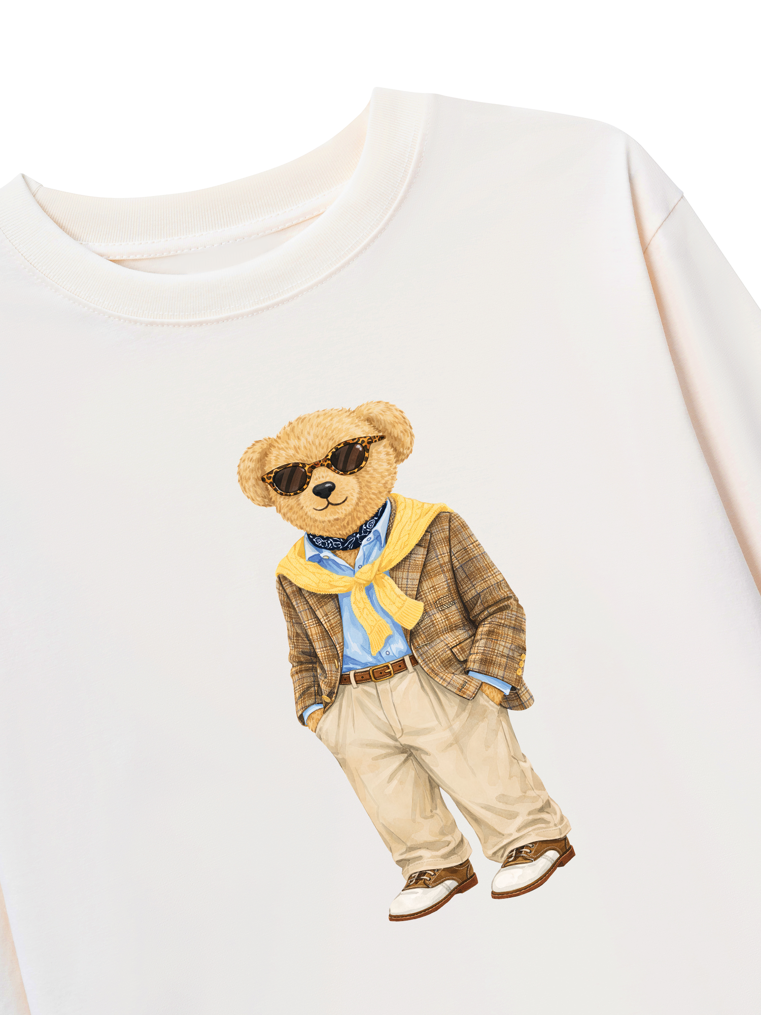 Áo Thun Dài Tay Gentle Bear