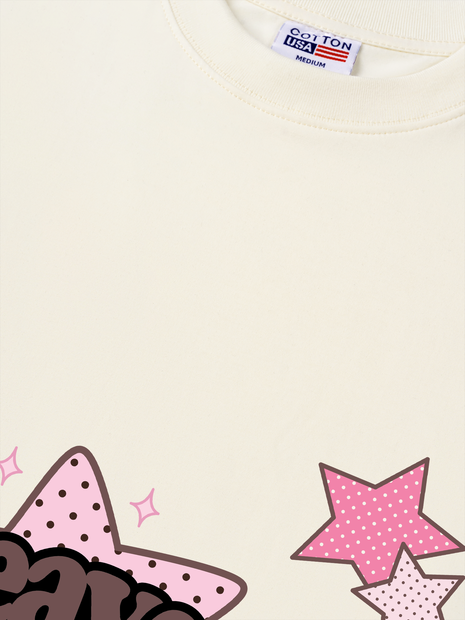 Áo Thun Relaxed Fit Dotty Mood Heaven Star Club