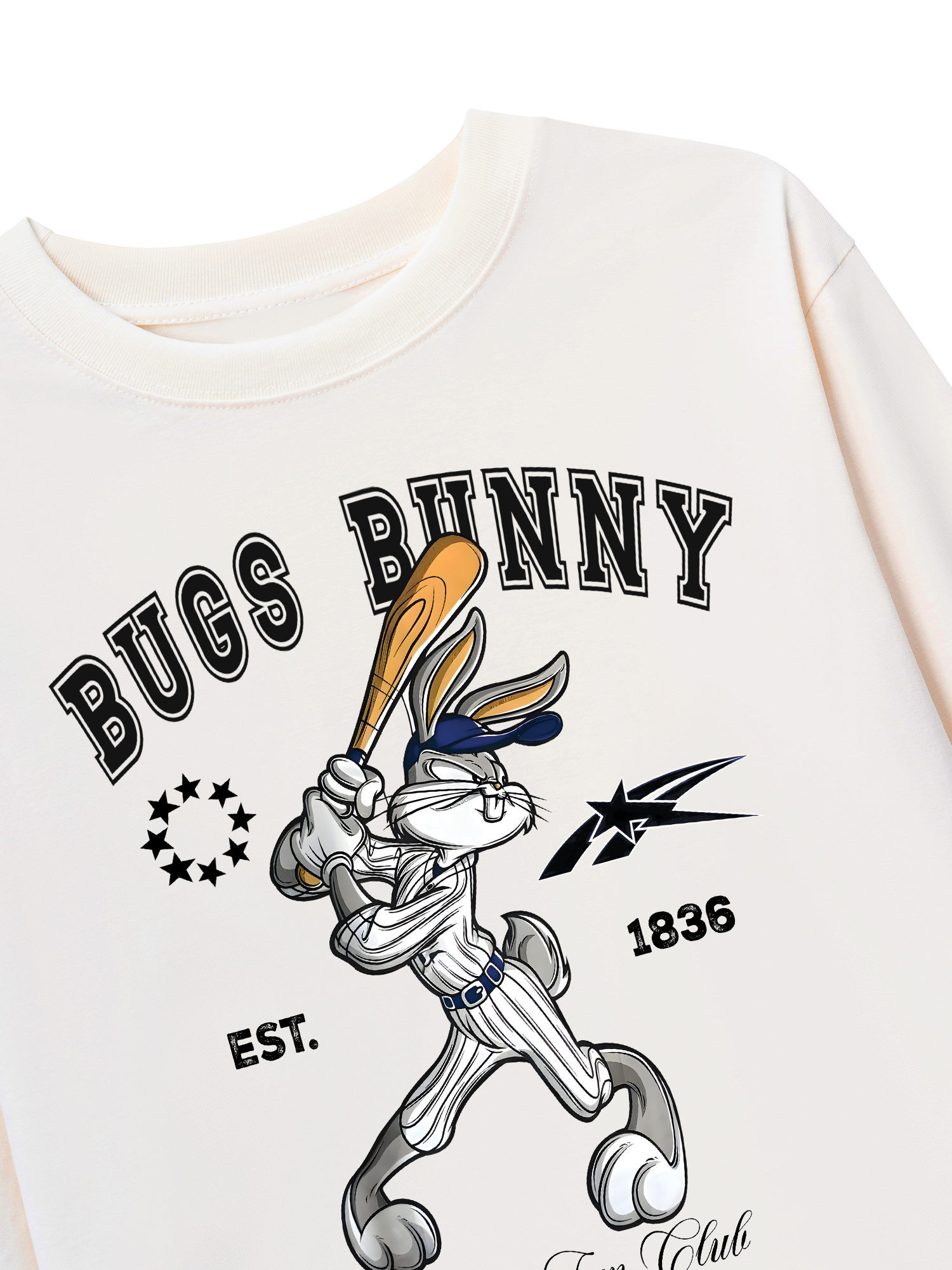 Áo Thun Dài Tay Baseball Bugs Bunny