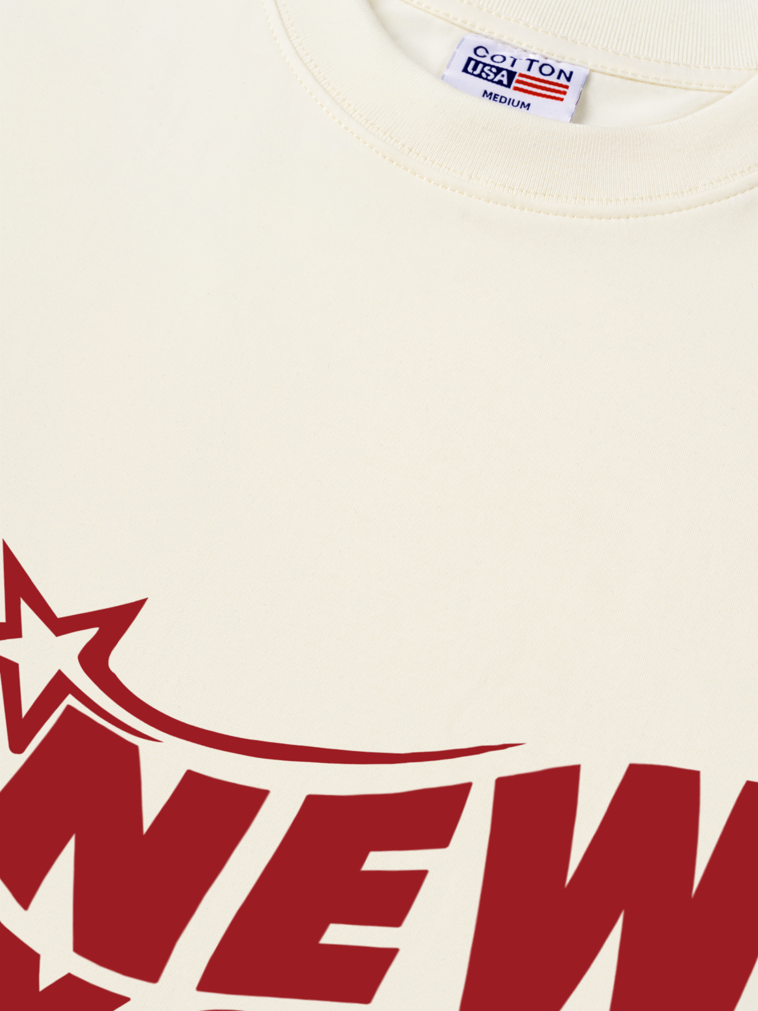 Áo Thun Relaxed Fit City Red Fashion