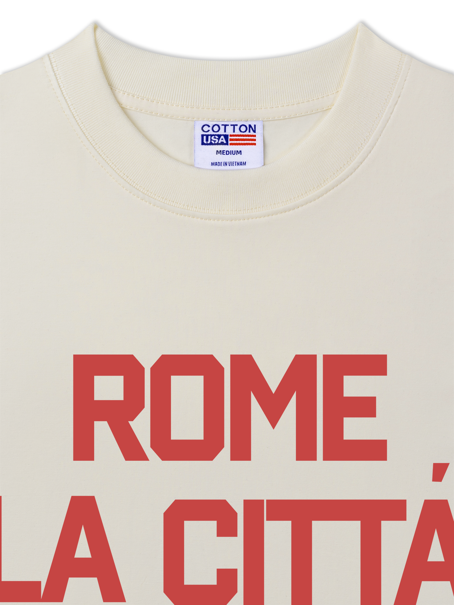 Áo Thun Relaxed Fit City Rome La Citta