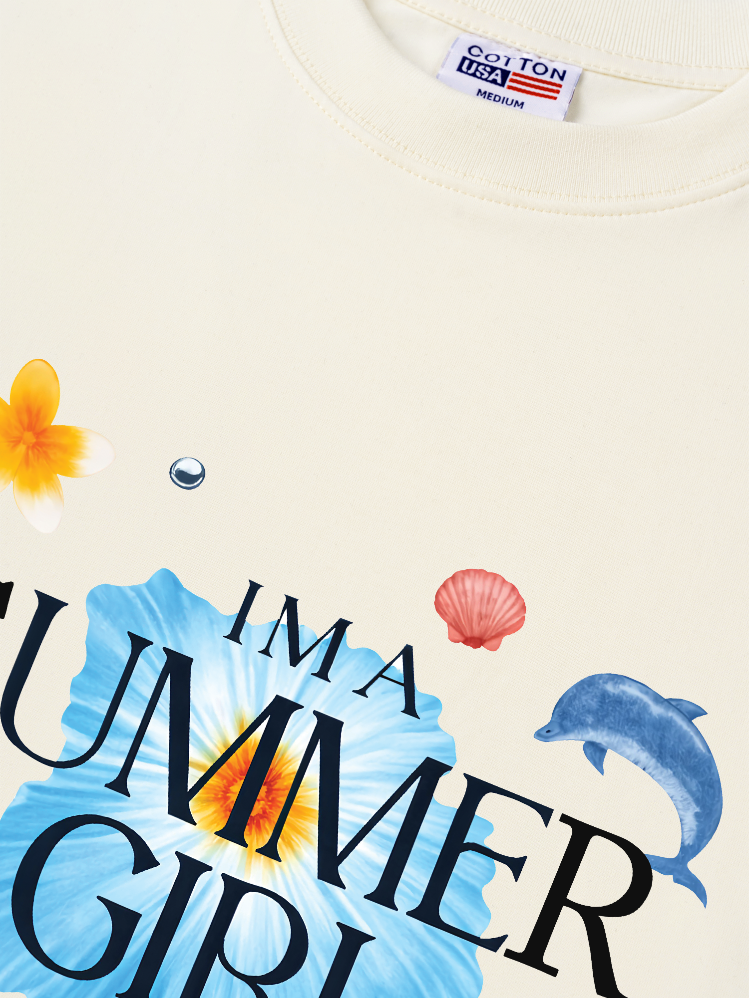 Áo Thun Relaxed Fit Summer Girl