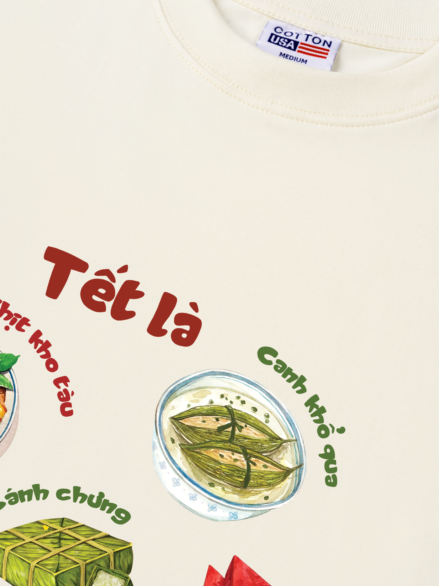 Áo Thun Relaxed Fit Tết Là 1