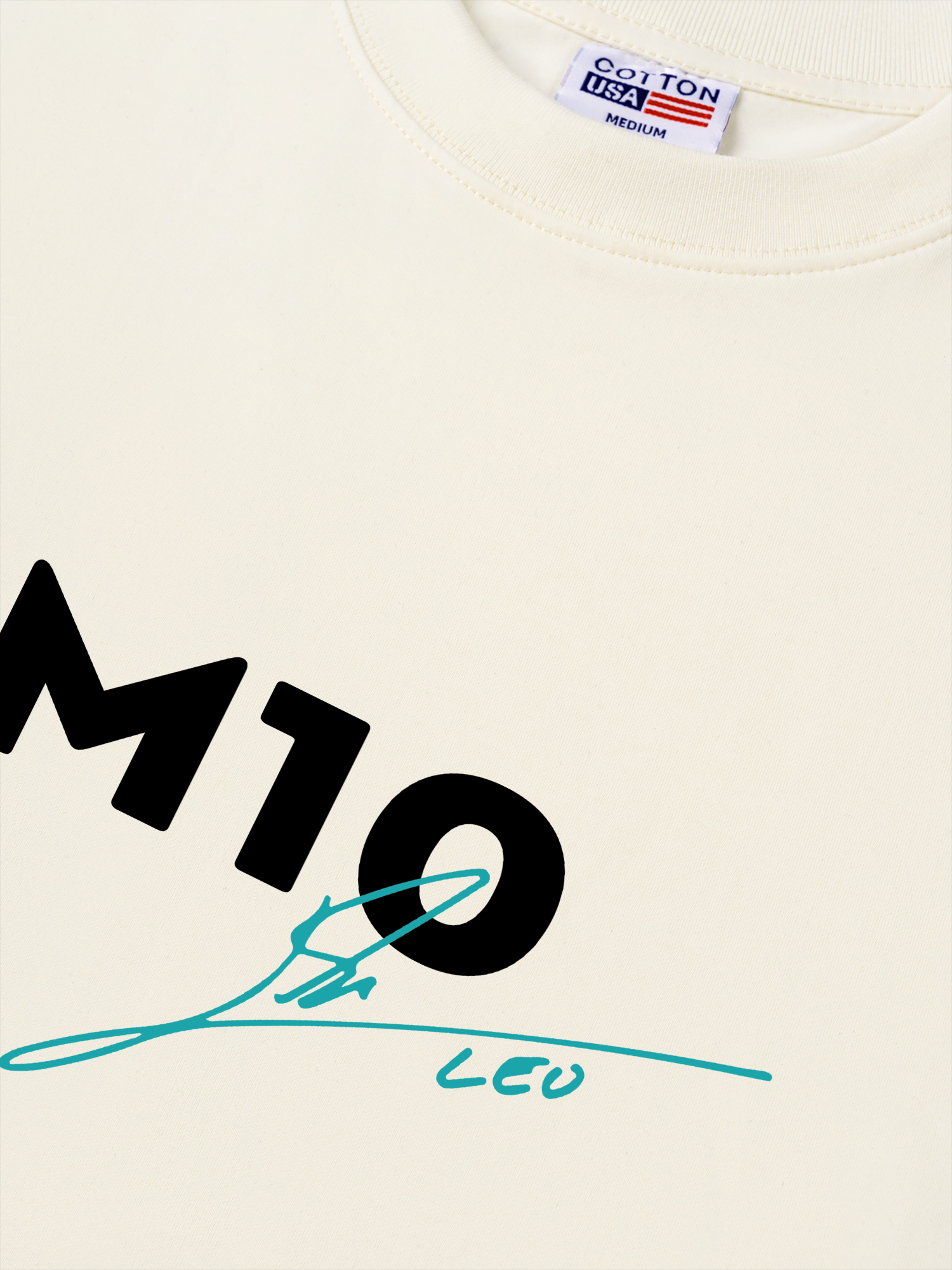 Áo Thun Relaxed Fit M10 - GOAT - ONE MORE TIME