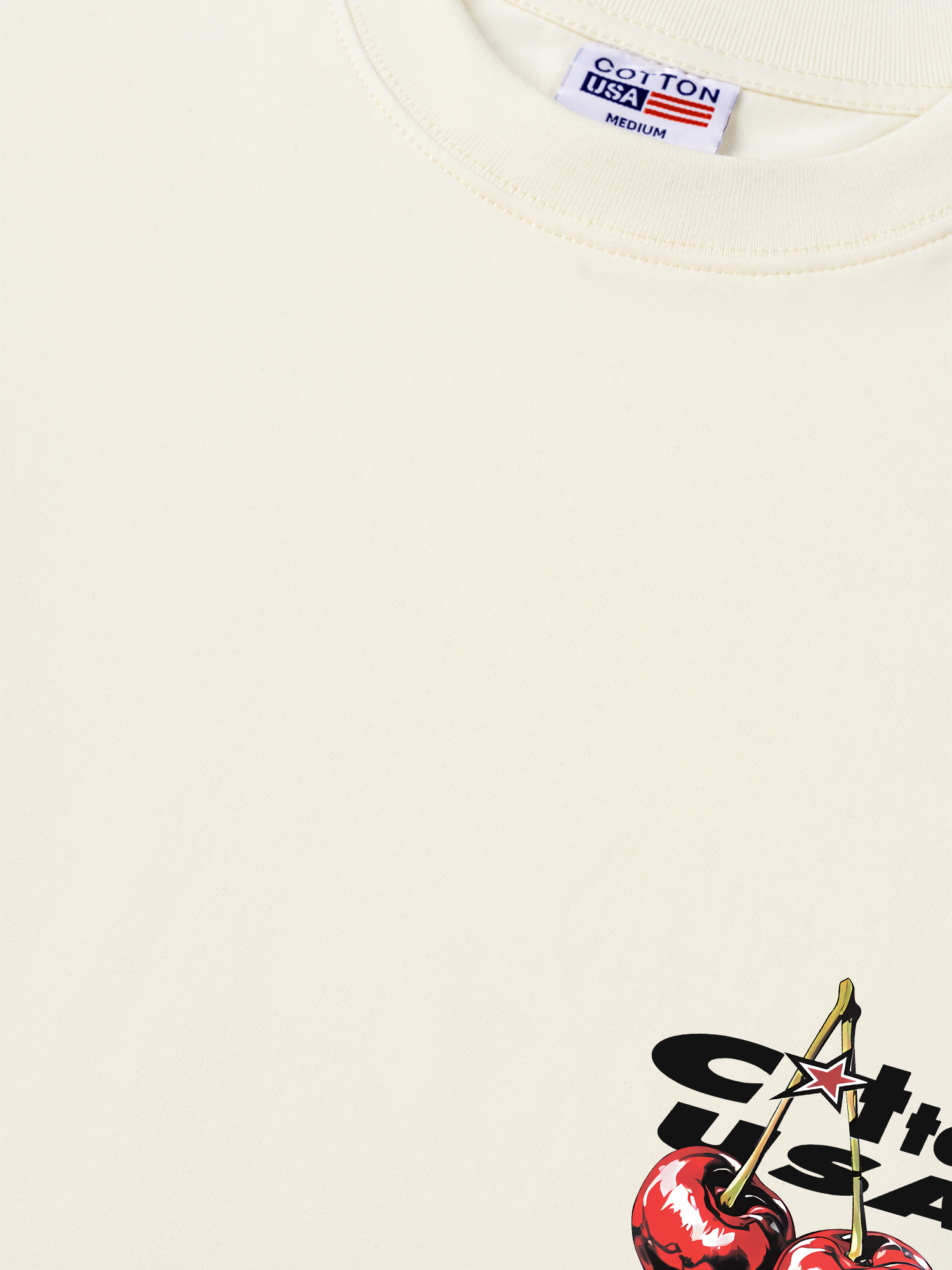 Áo Thun Relaxed Fit Cherry COTTON USA