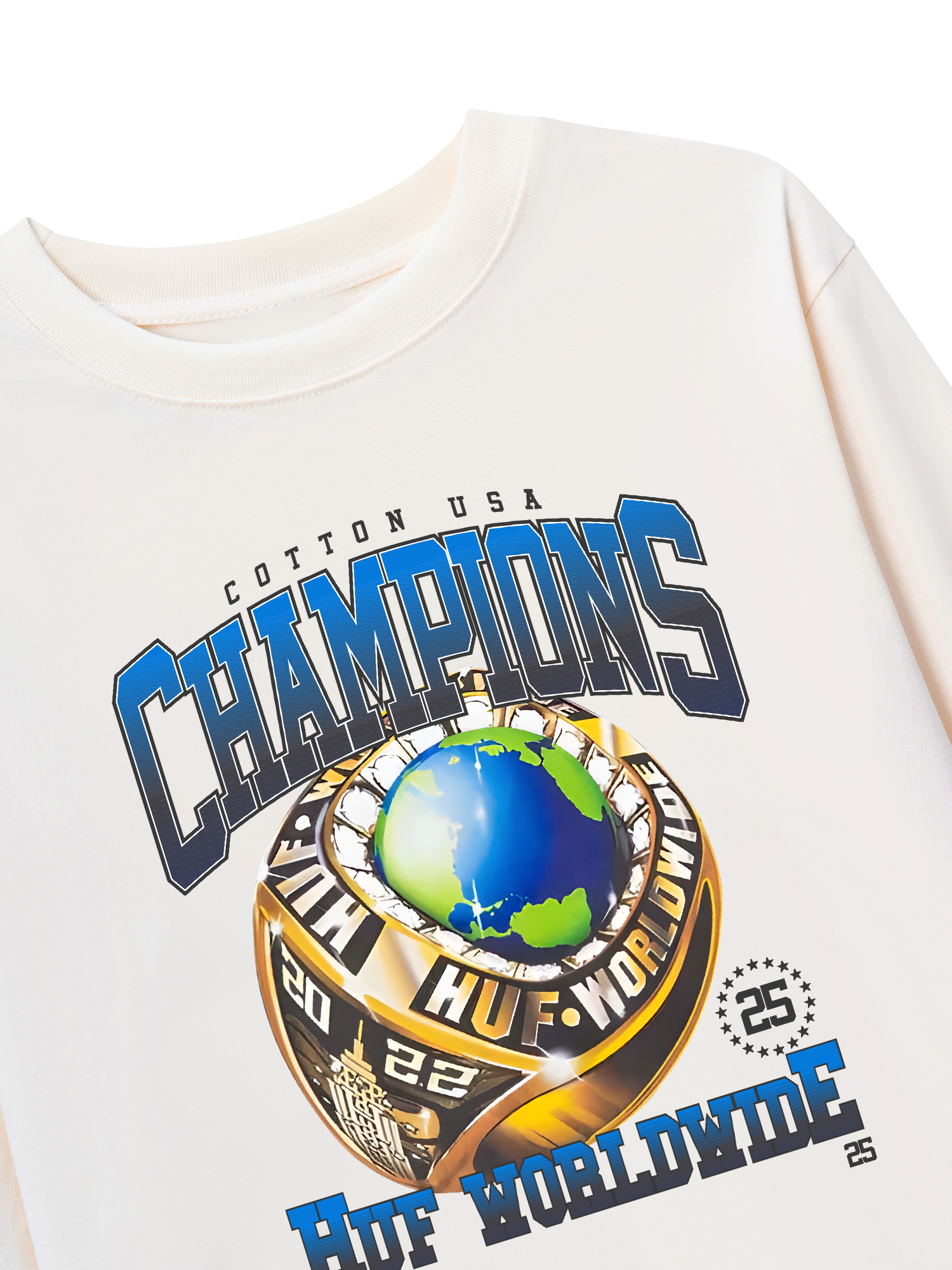 Áo Thun Dài Tay Champions Huf Worldwide