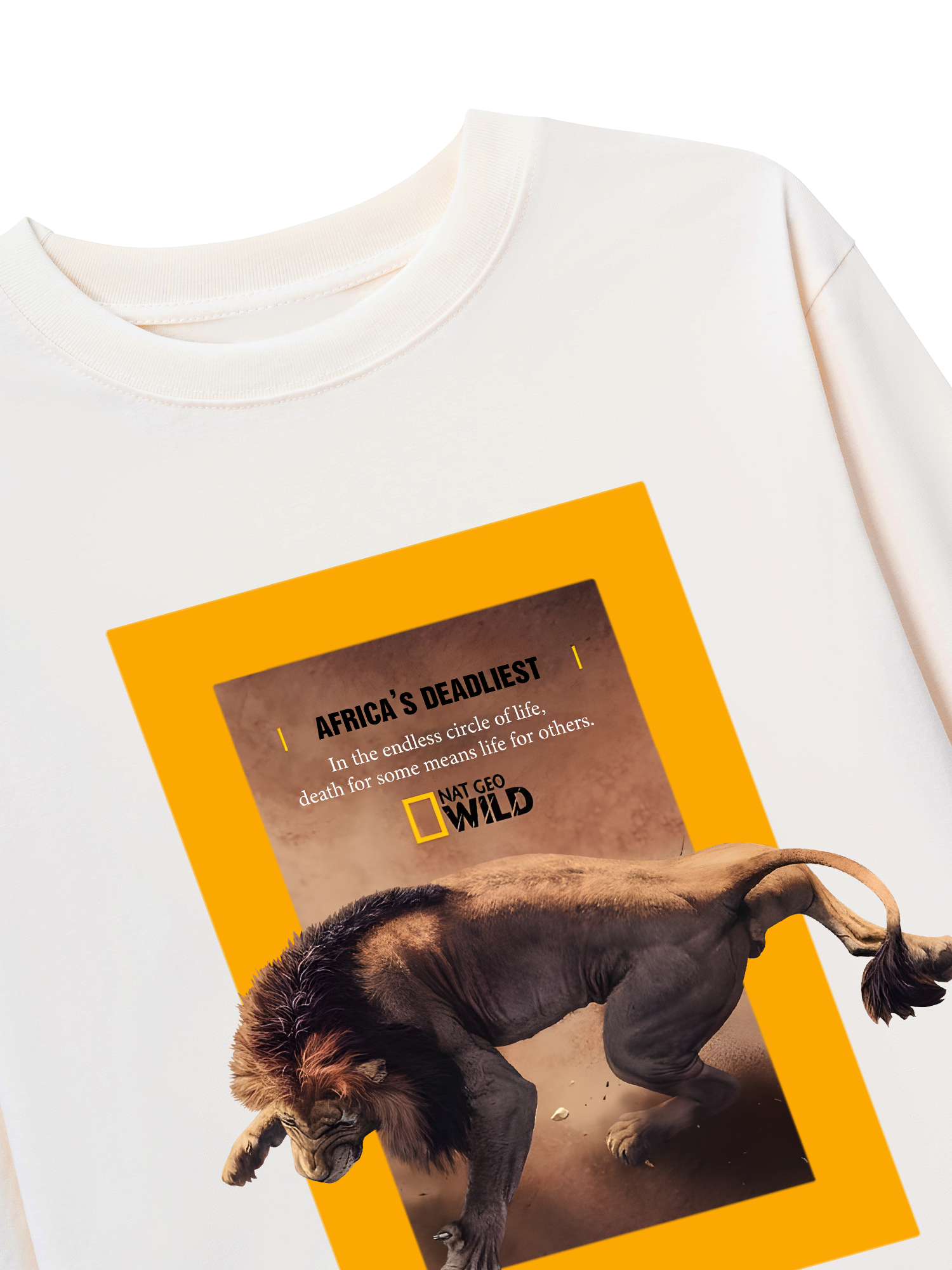 Áo Thun Dài Tay Wild Life Africa's Deadliest