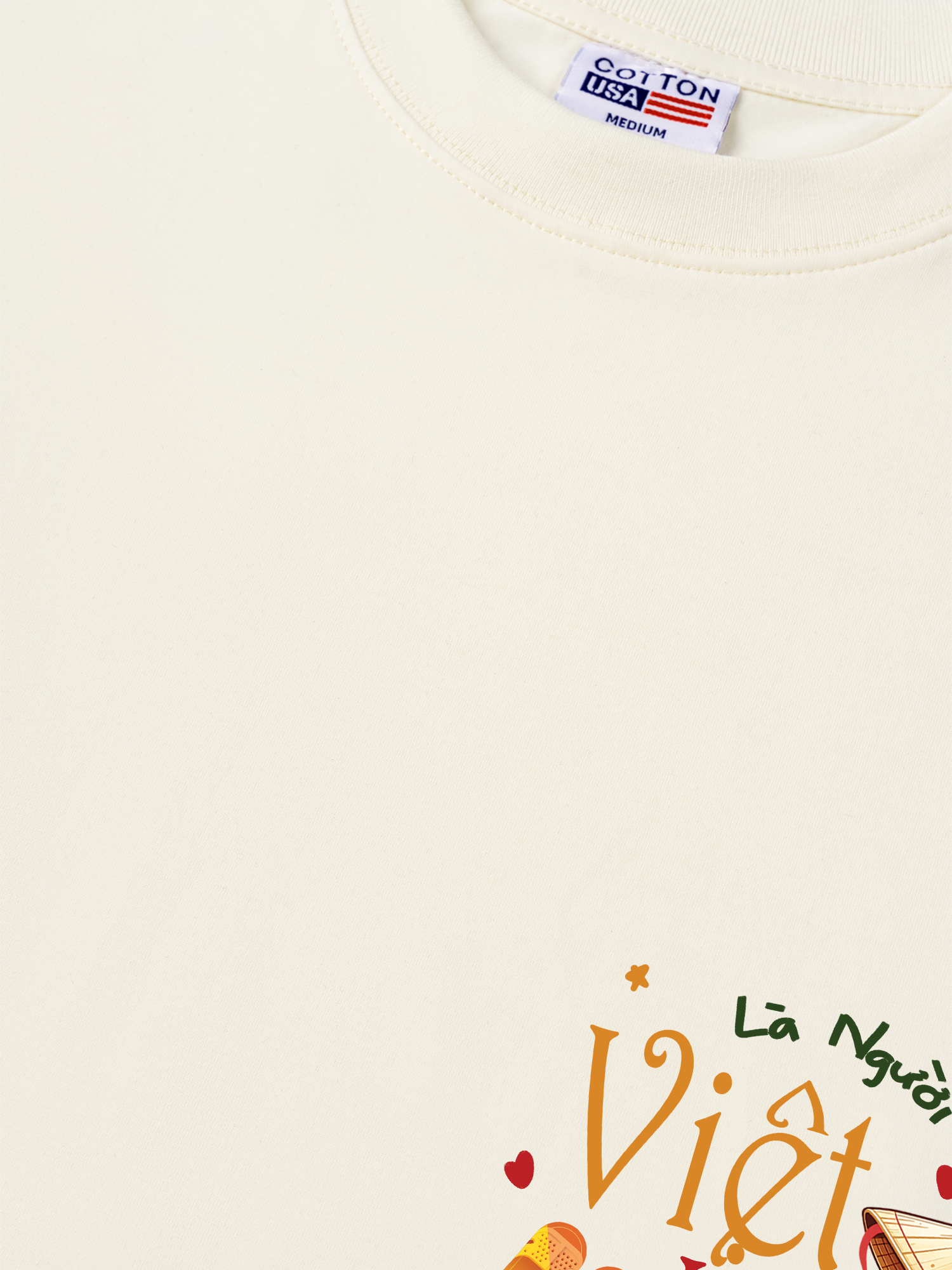 Áo Thun Relaxed Fit Việt Nam Là Người Việt Nam