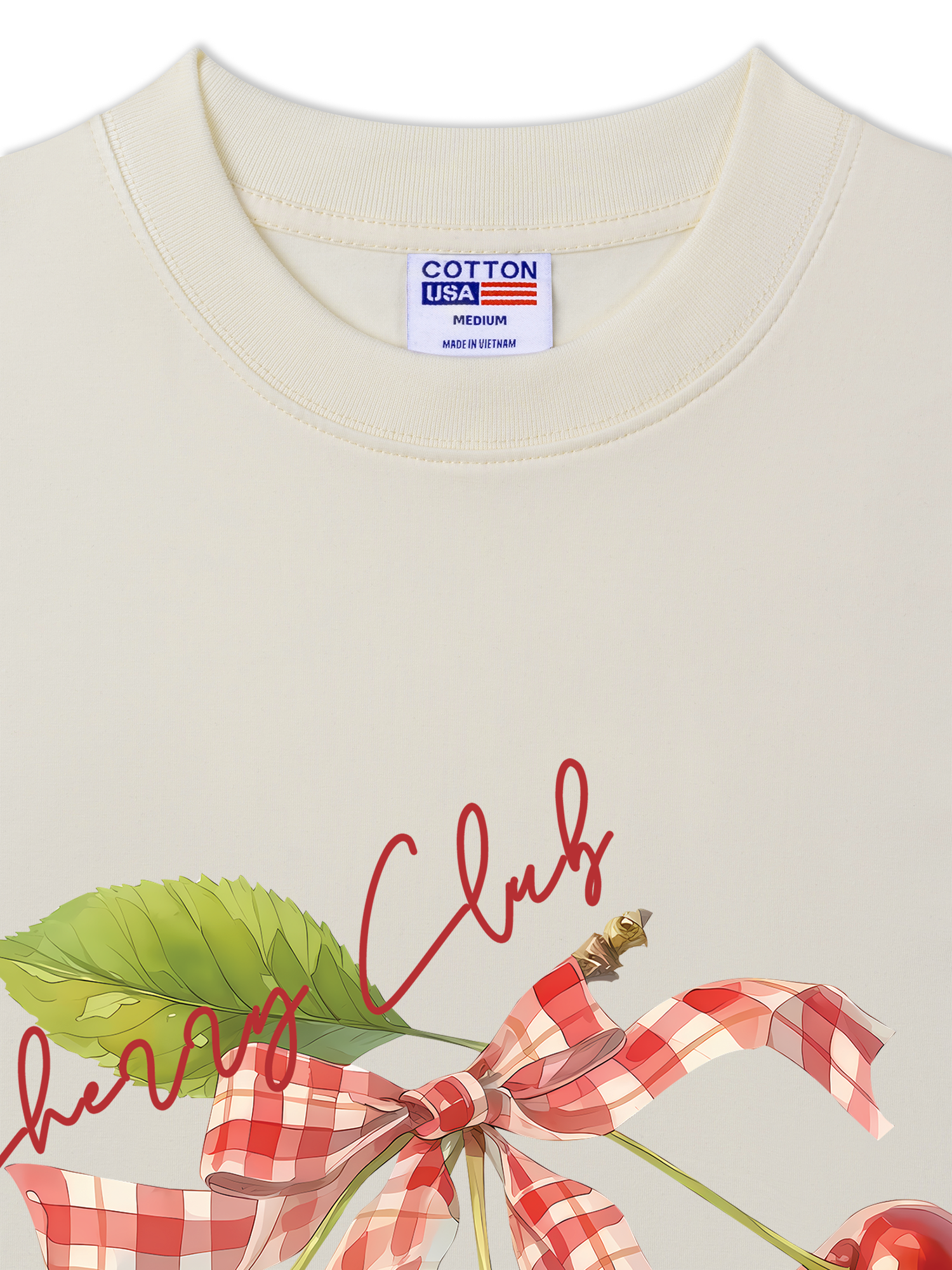 Áo Thun Relaxed Fit Cherry Red Cherry Club