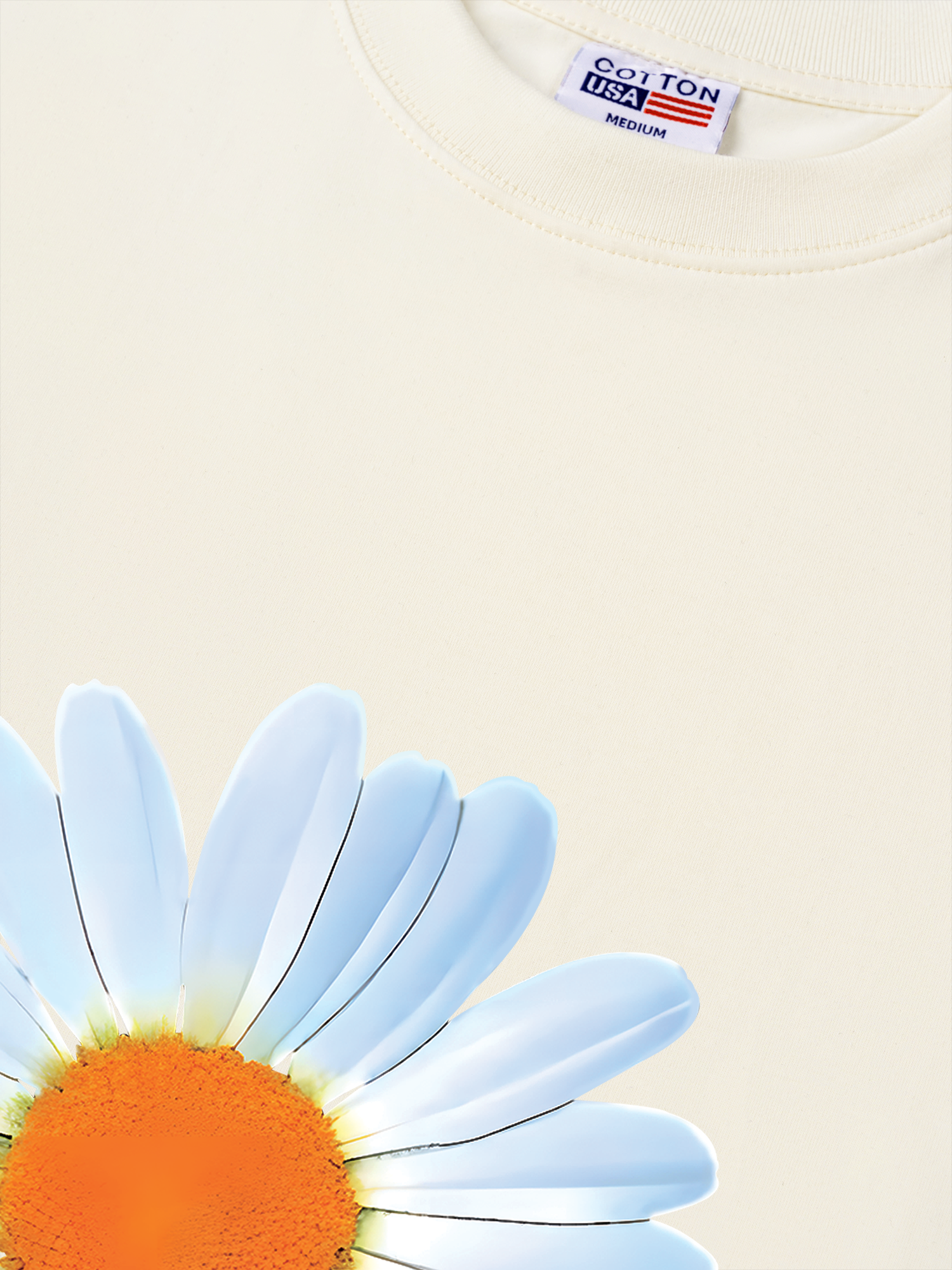 Áo Thun Relaxed Fit Floral Design For VIP Daisy Flower