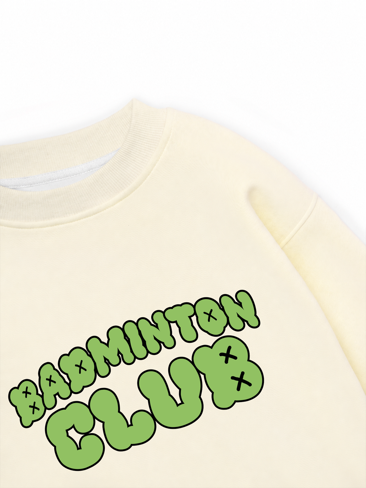 Áo Sweater Nỉ Hai Da Badminton Club My Other Club Is A Net